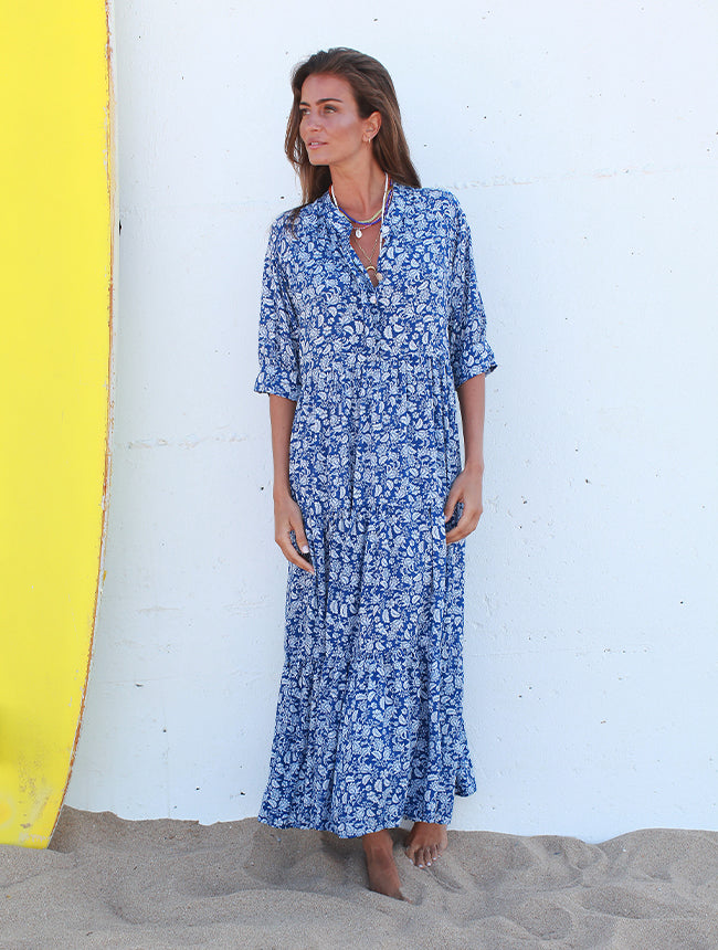 Vestido Comprido Floral