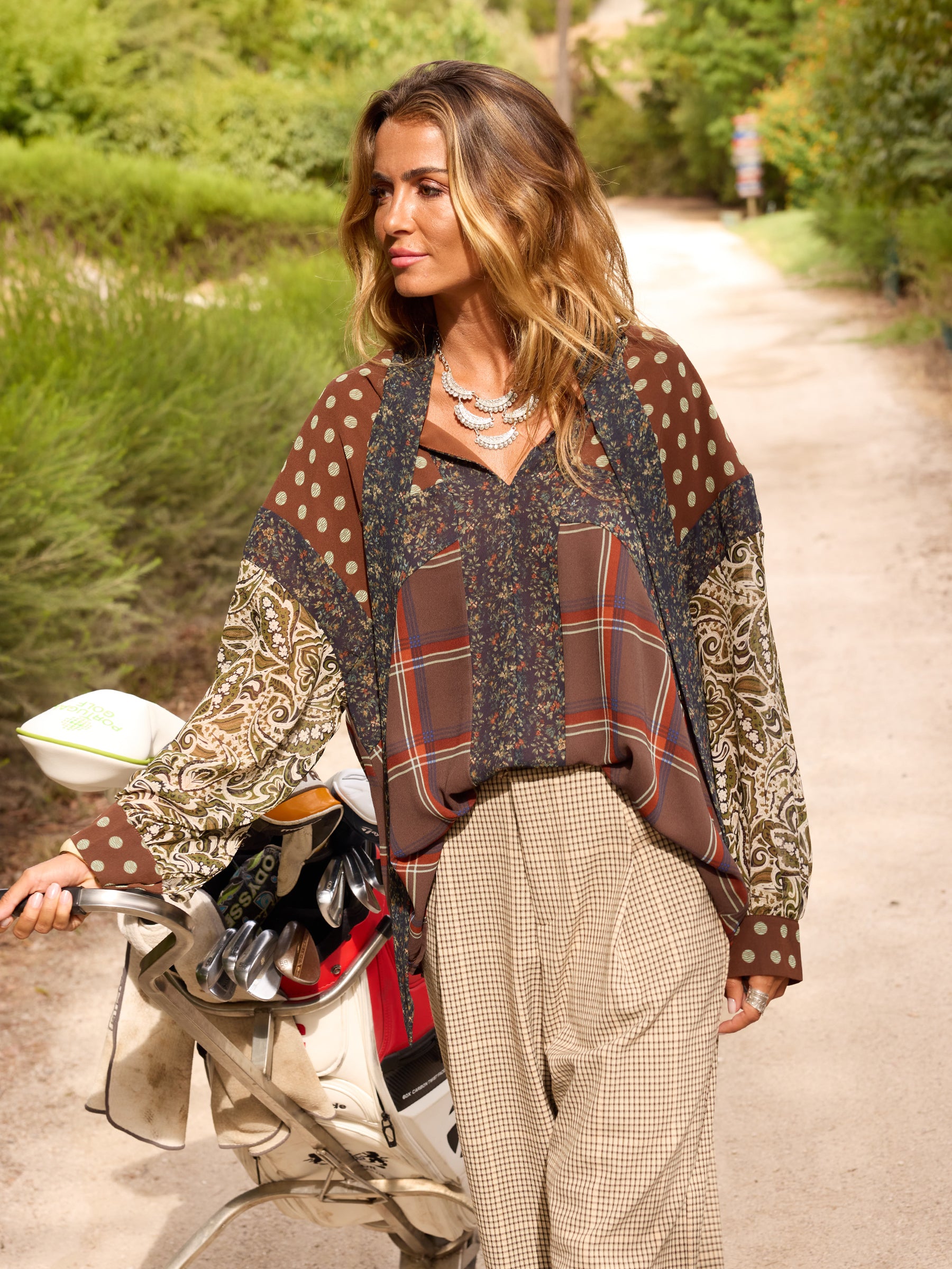 Blusa Patchwork