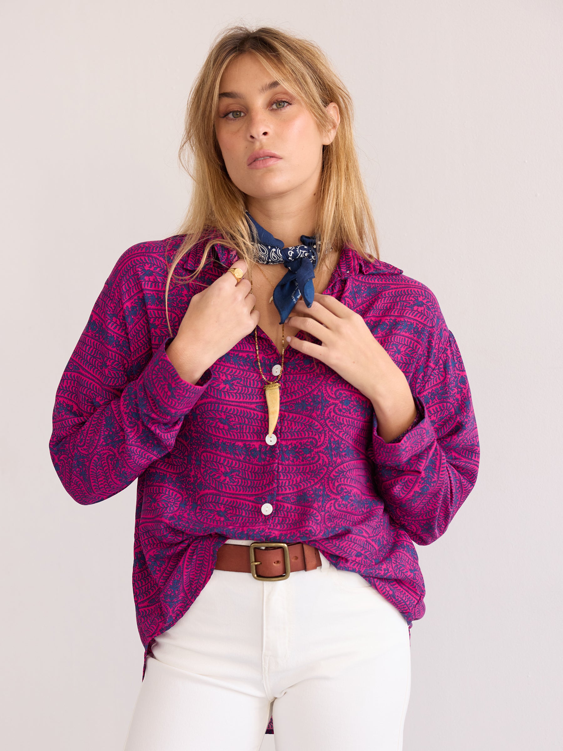 Camisa Paisley