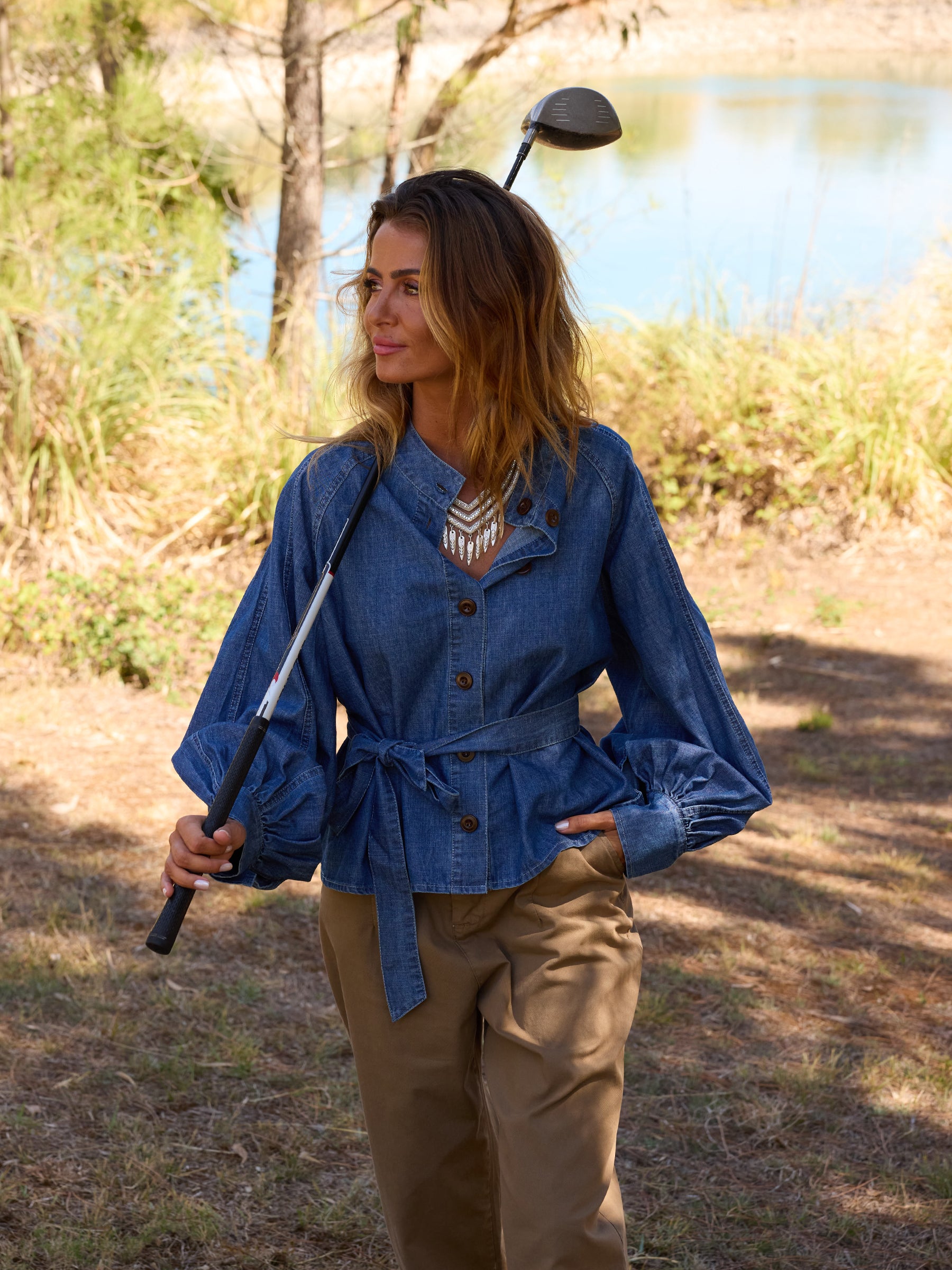 Blusa Denim