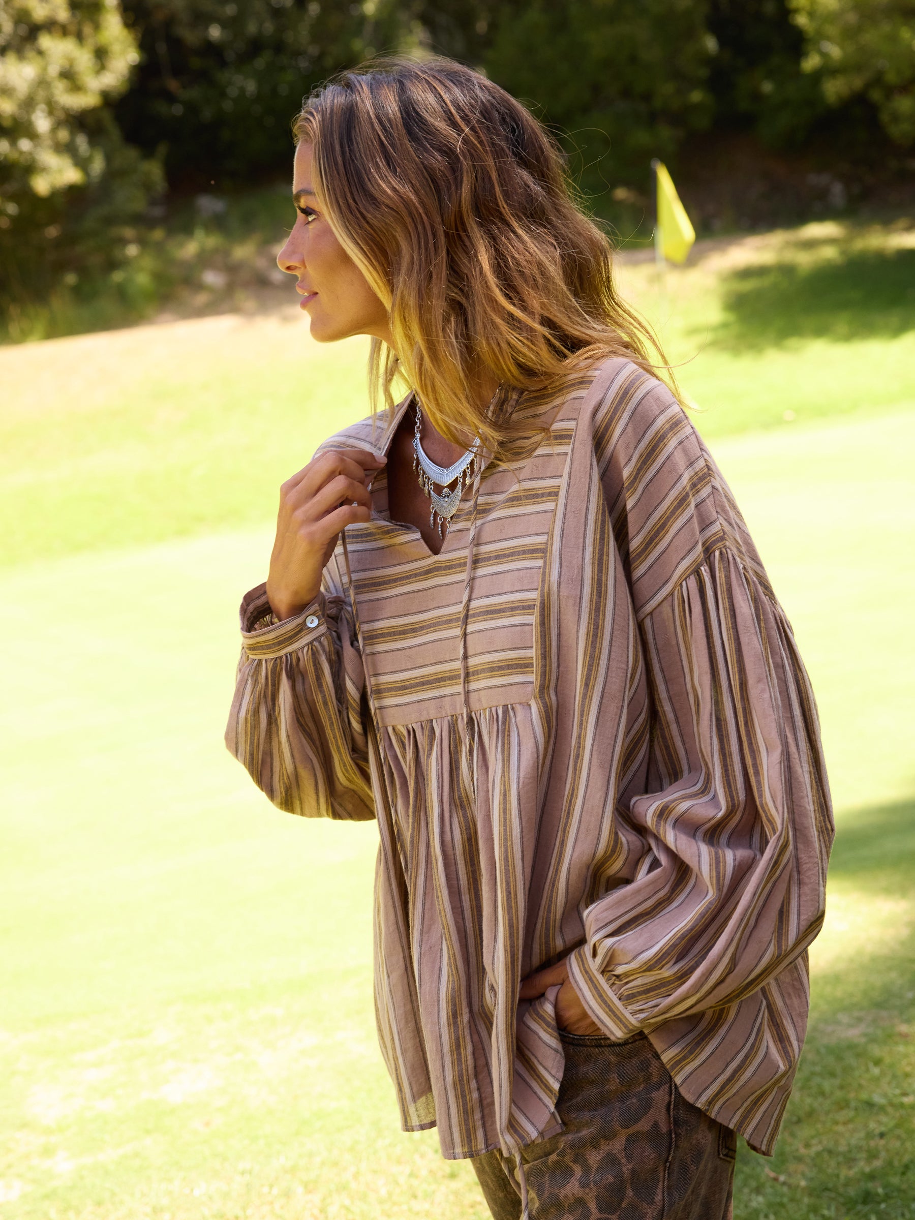 Blusa Riscas