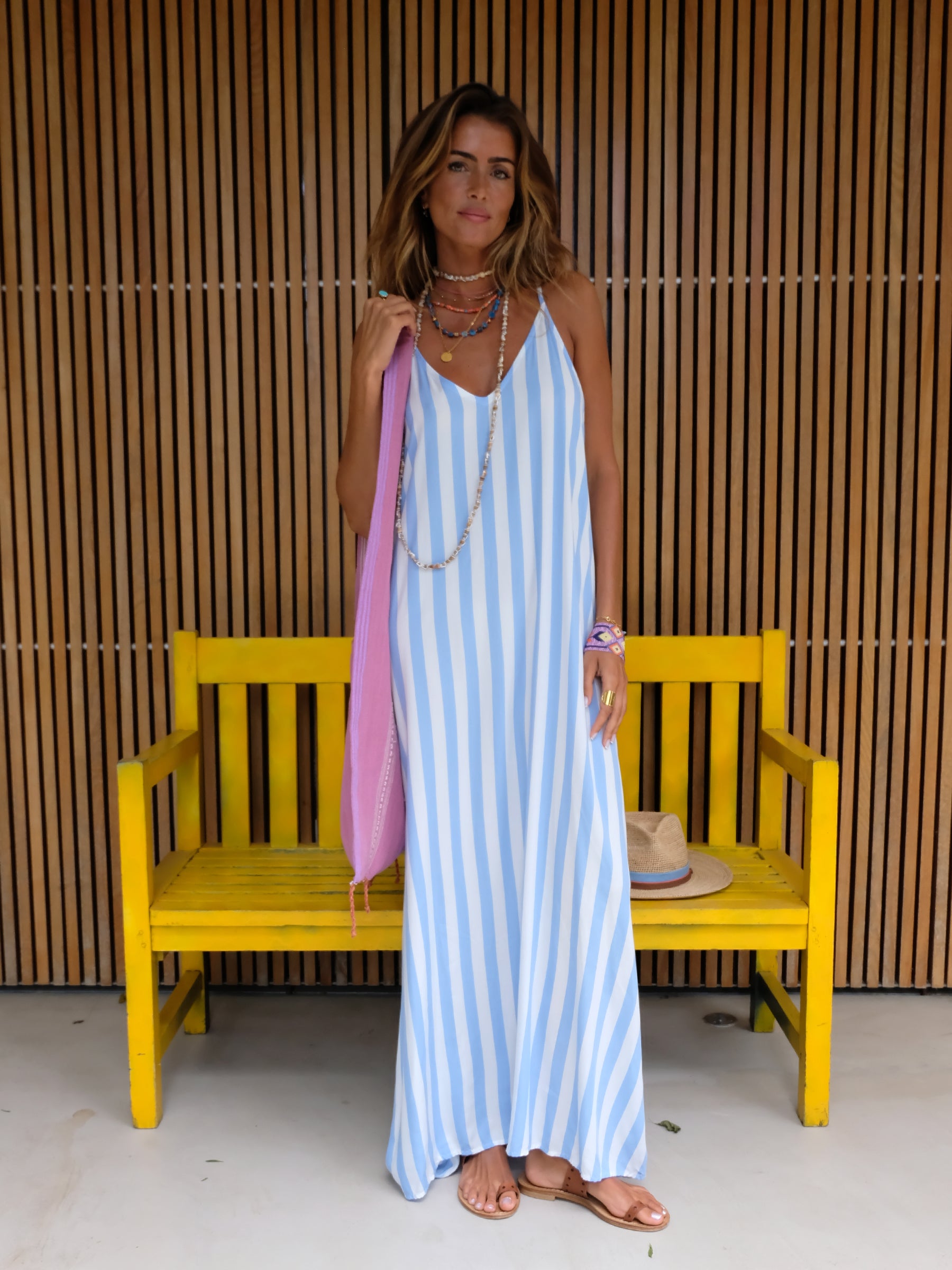 Vestido Riscas