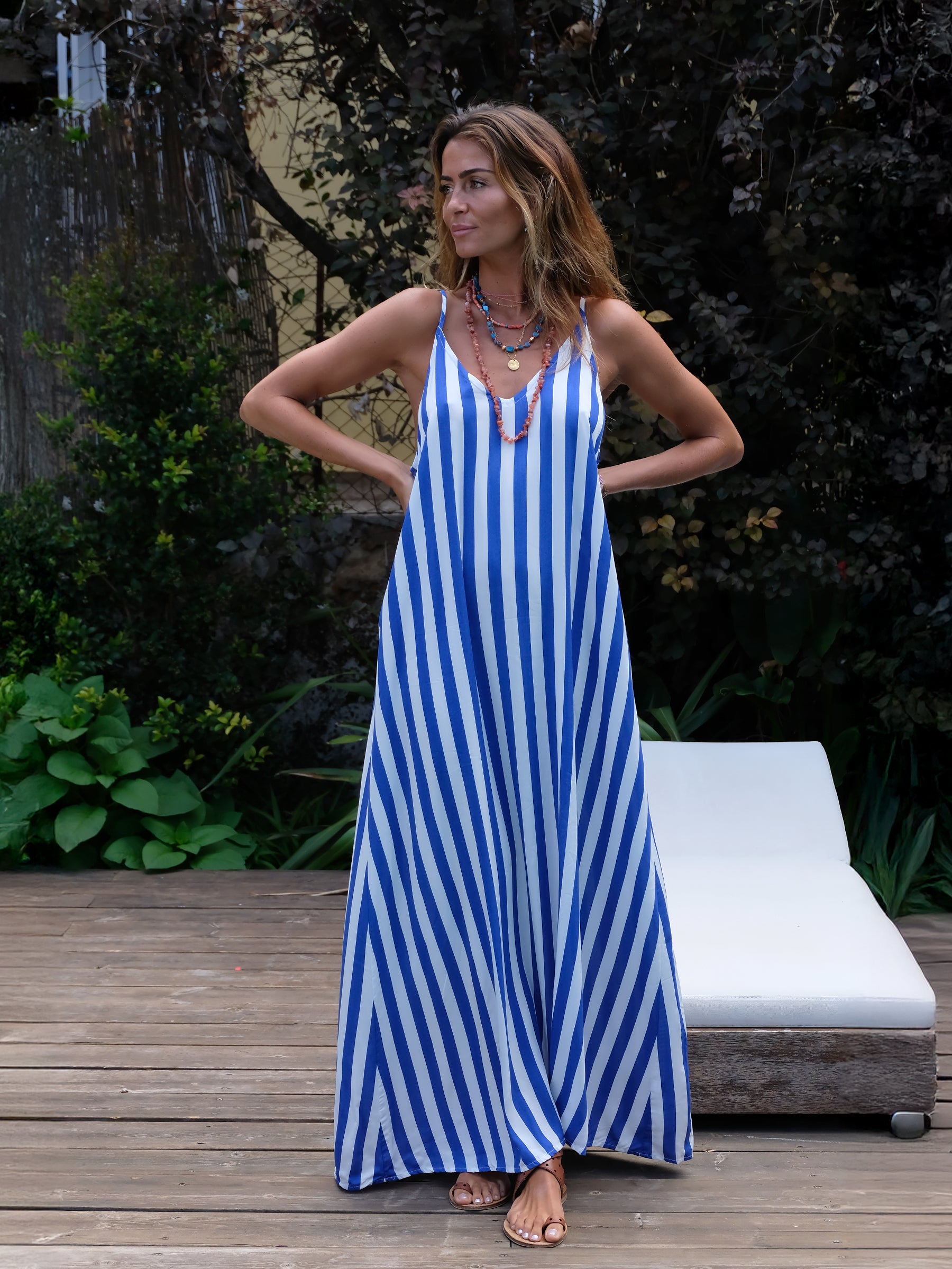 Vestido Riscas