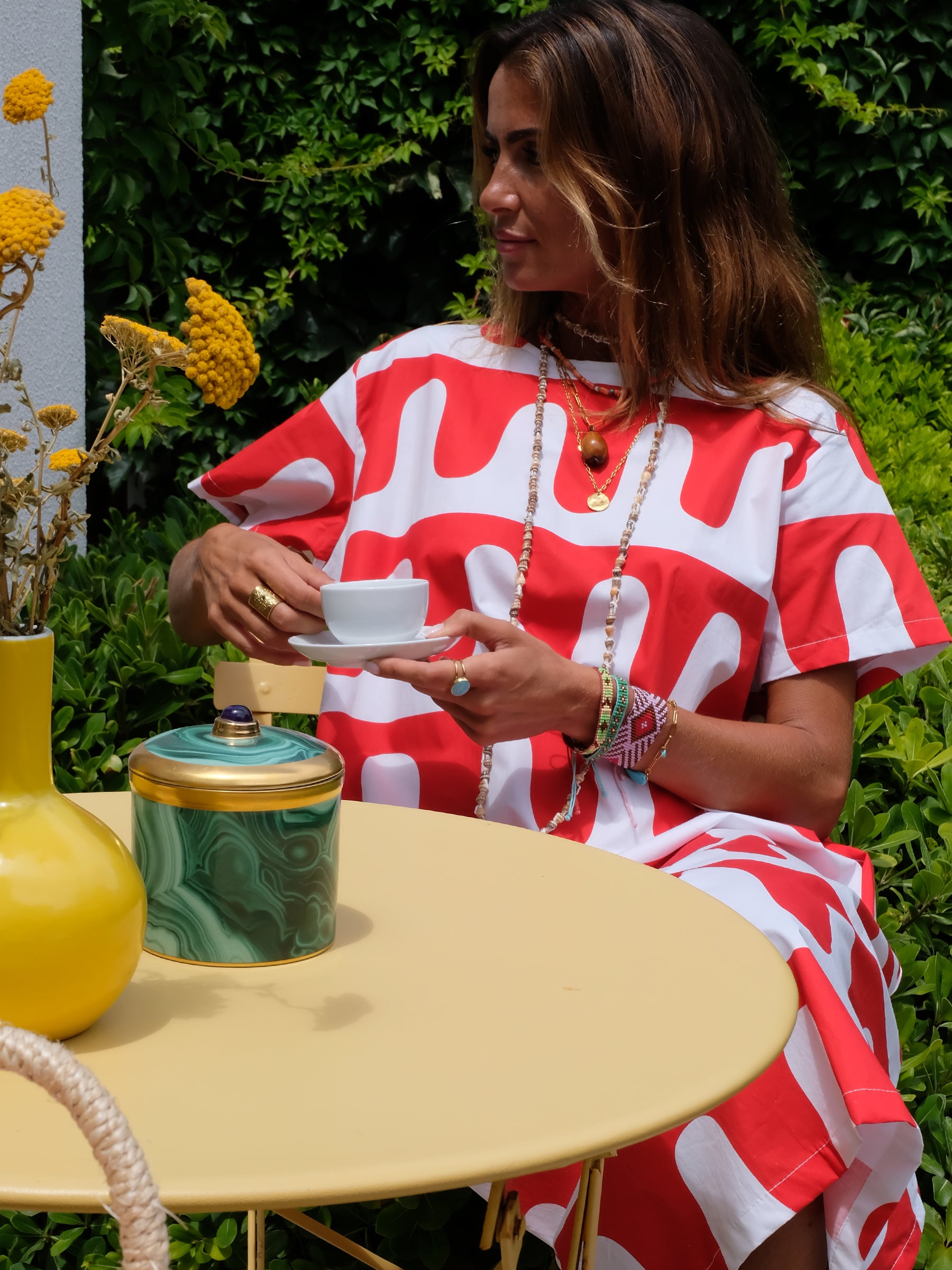 Vestido Seventies Ondas