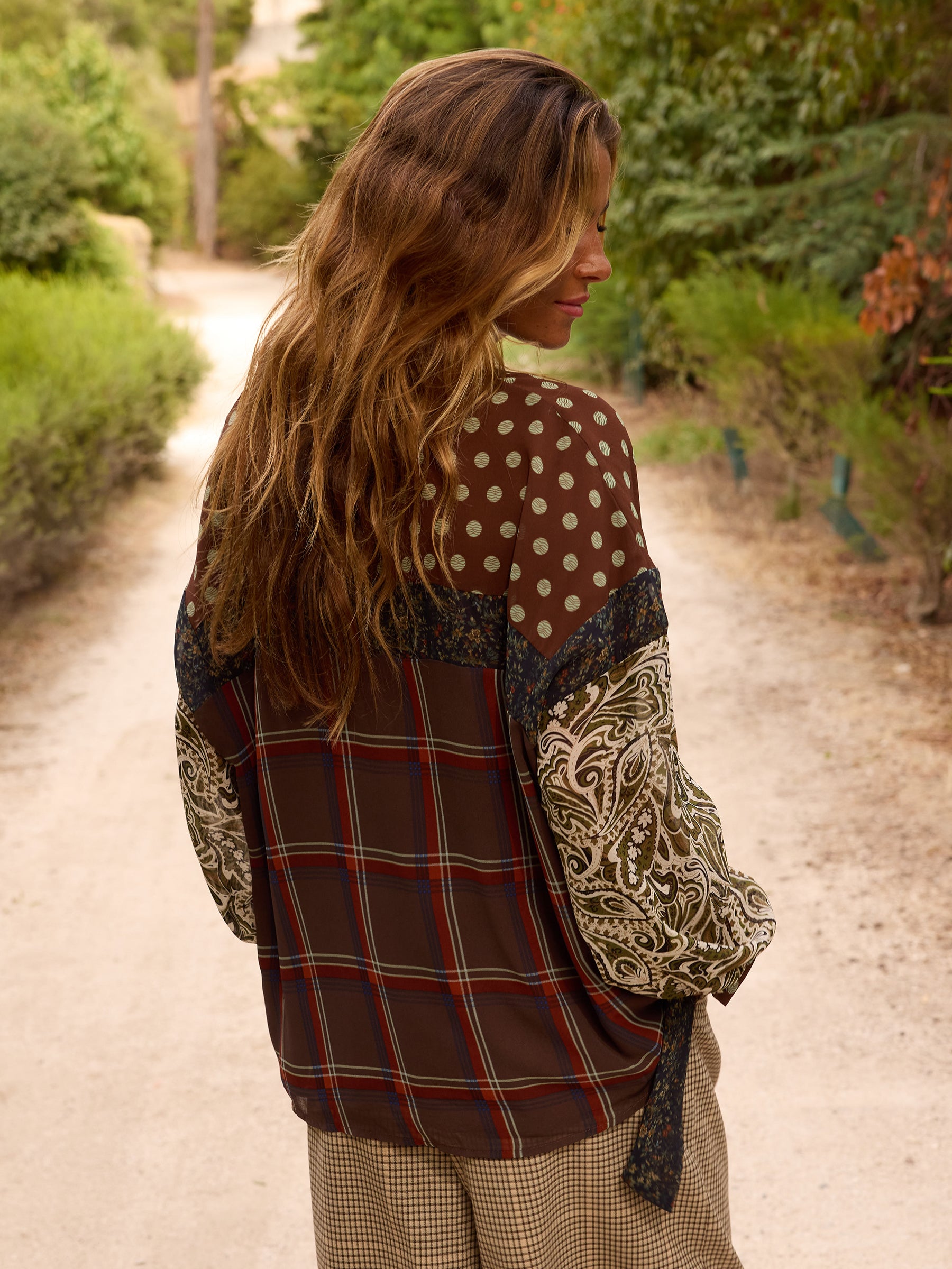 Blusa Patchwork