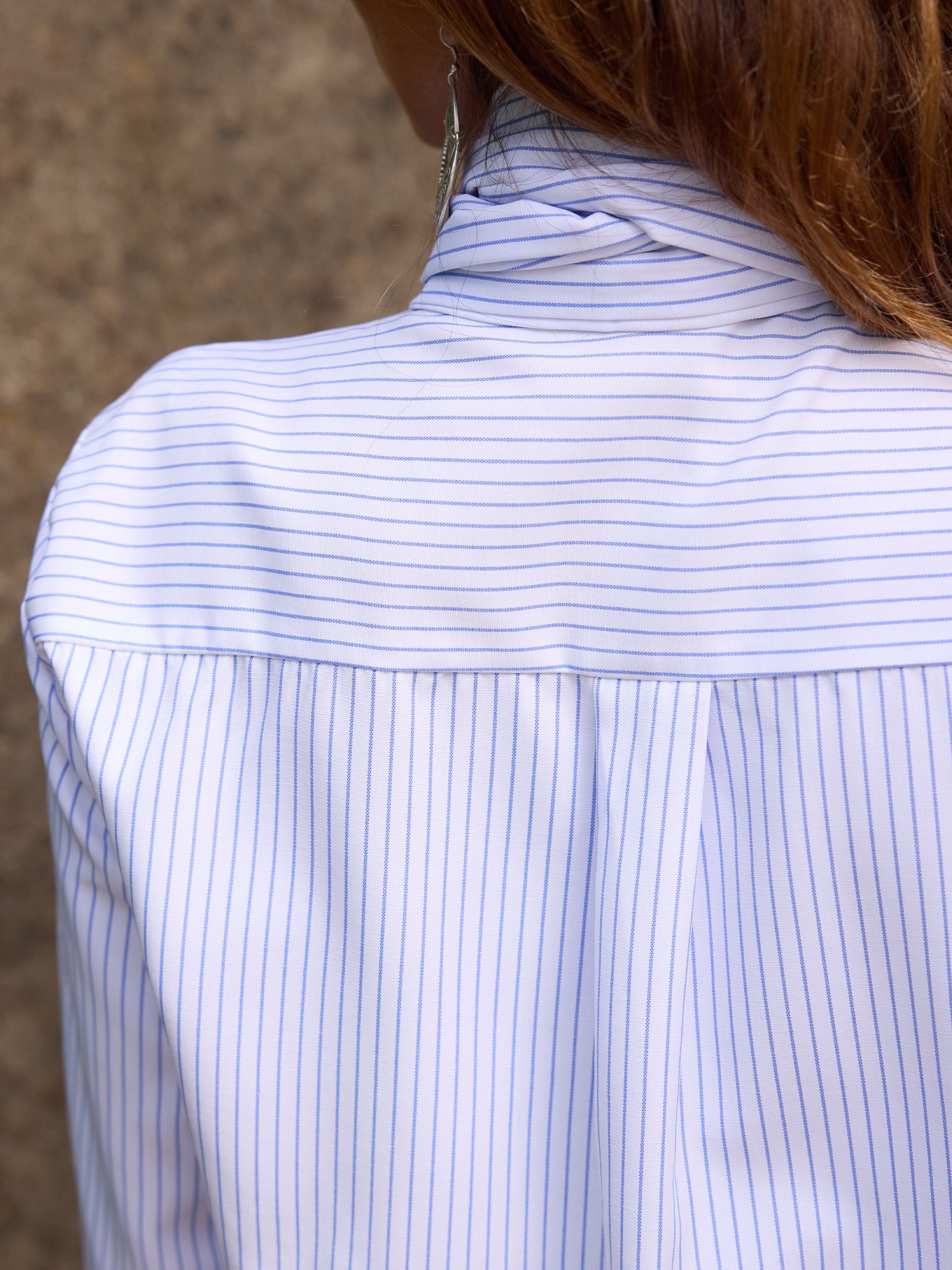 Blusa Laçada Riscas