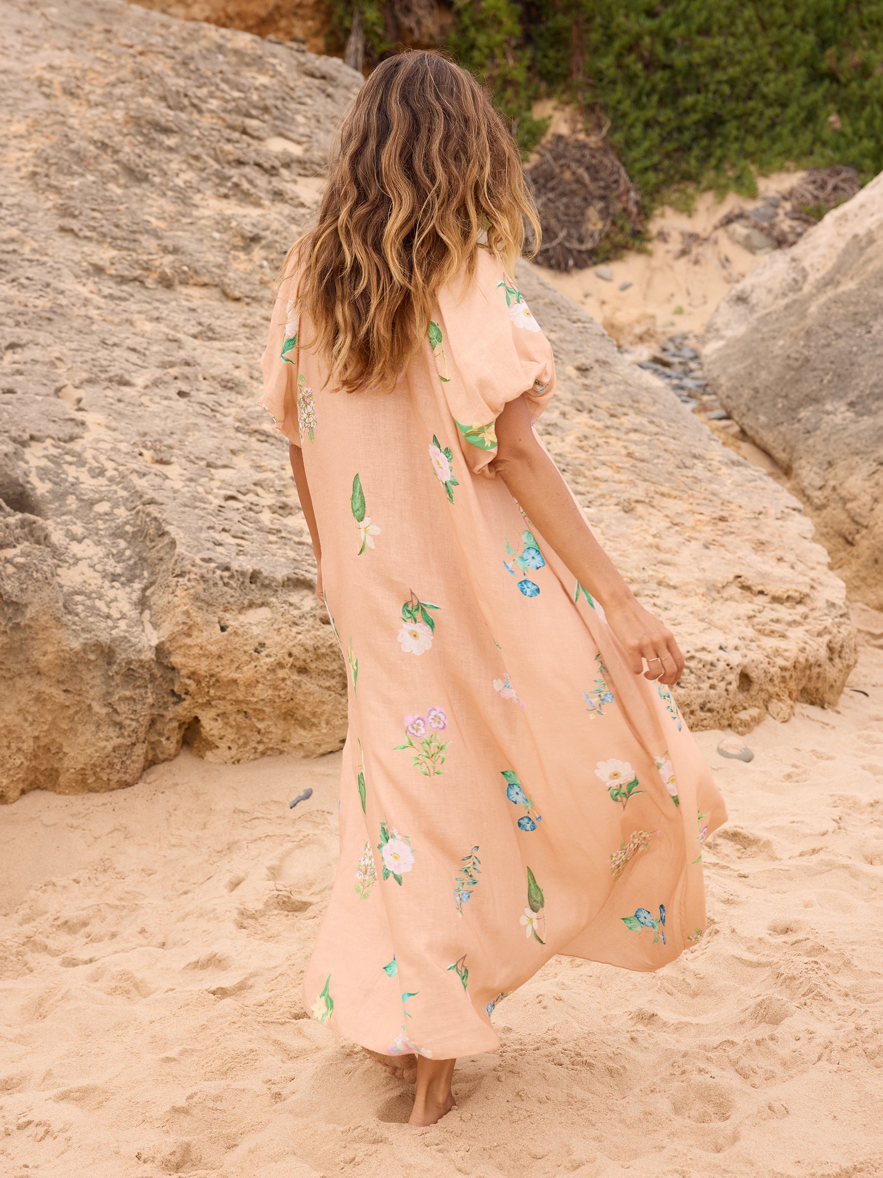 Vestido Areia Branca