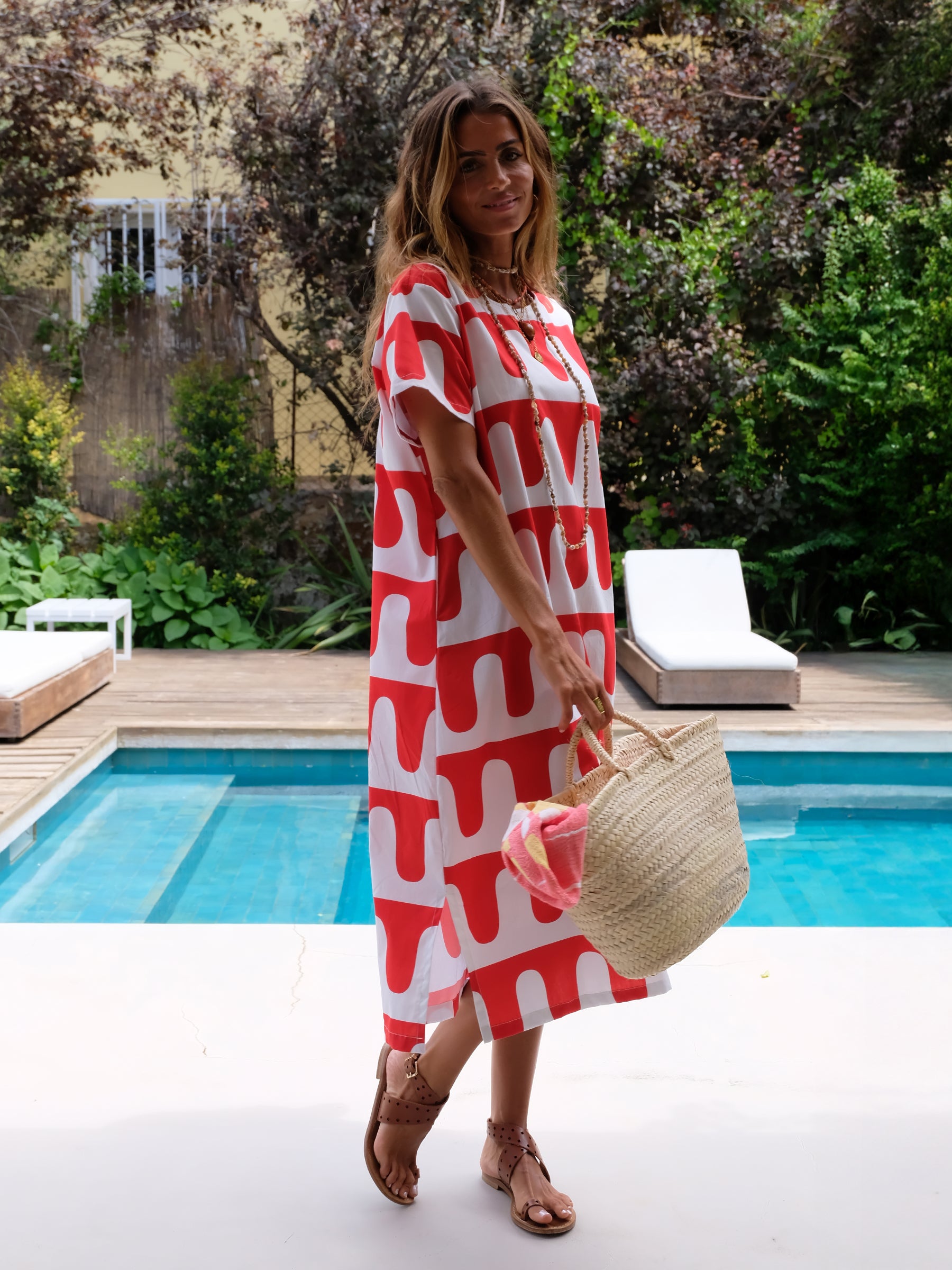 Vestido Seventies Ondas