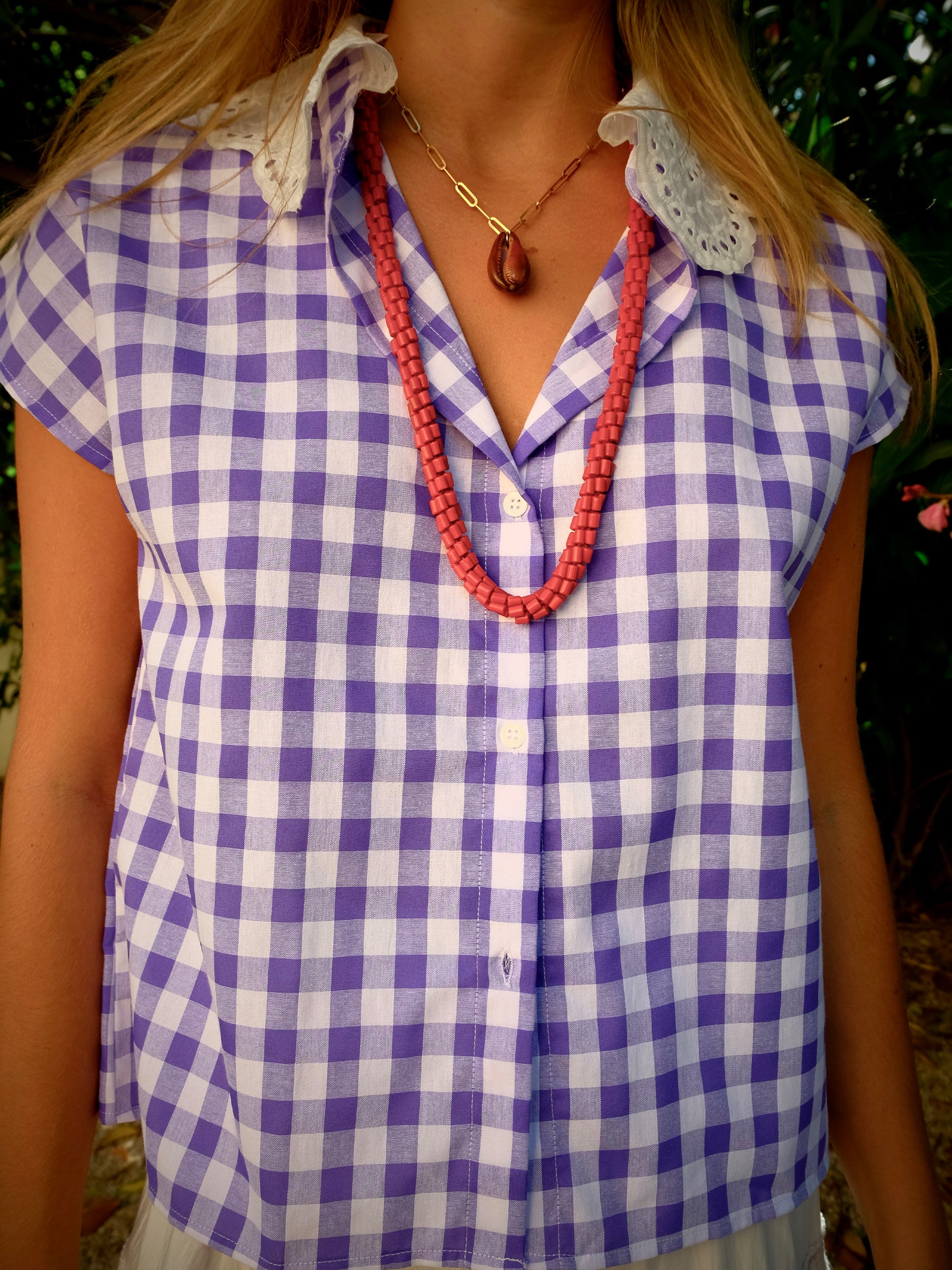 Blusa Vichy