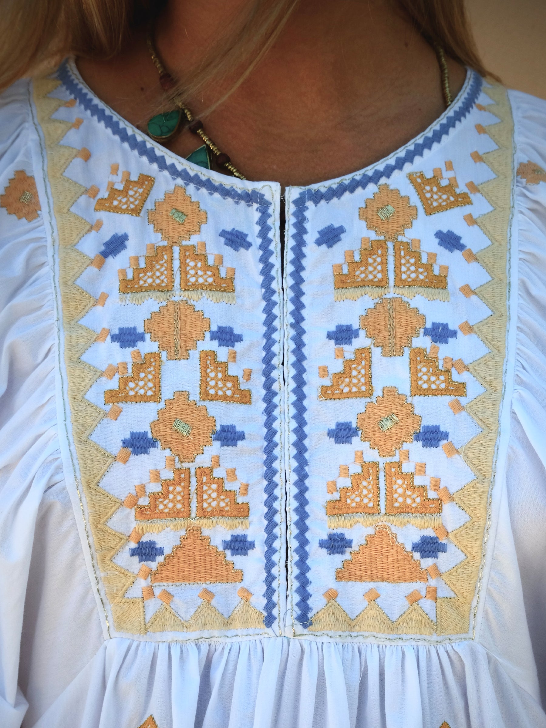 Vestido Bordado