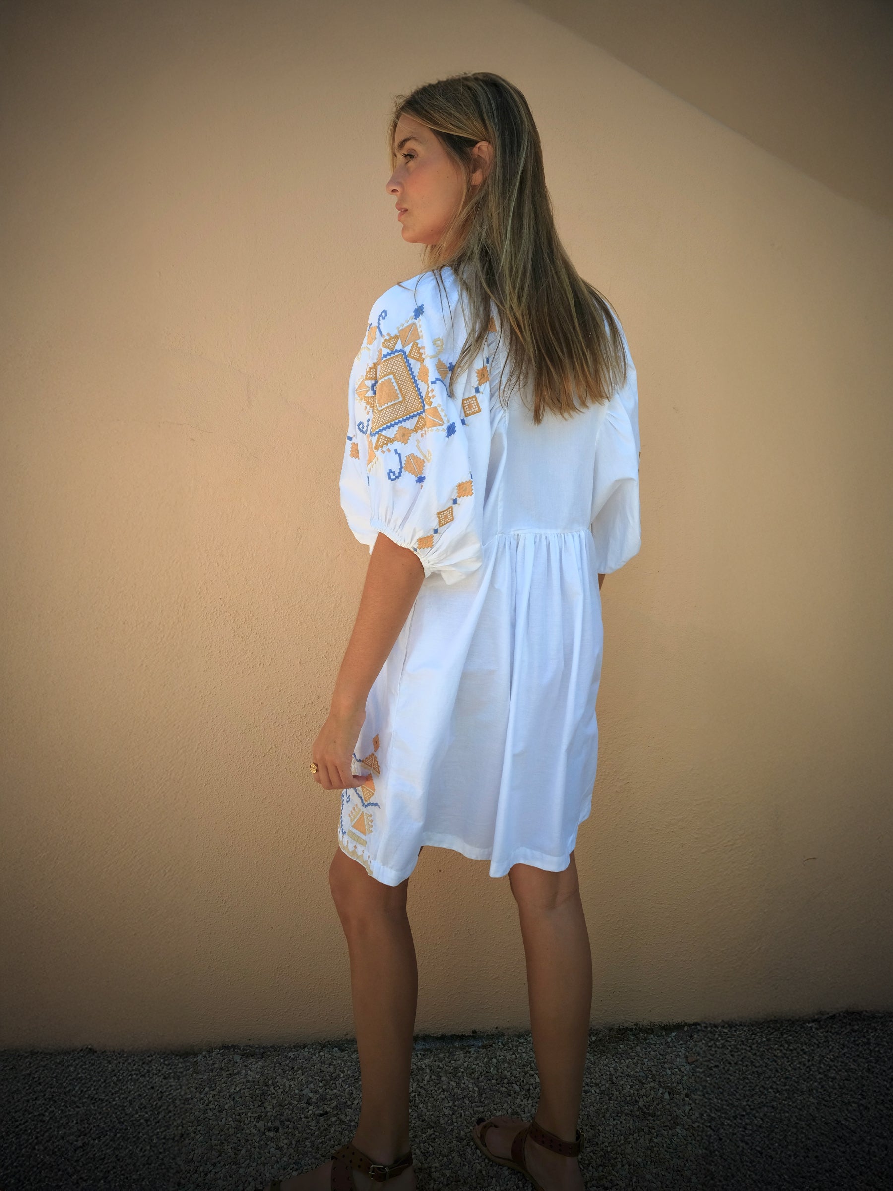 Vestido Bordado