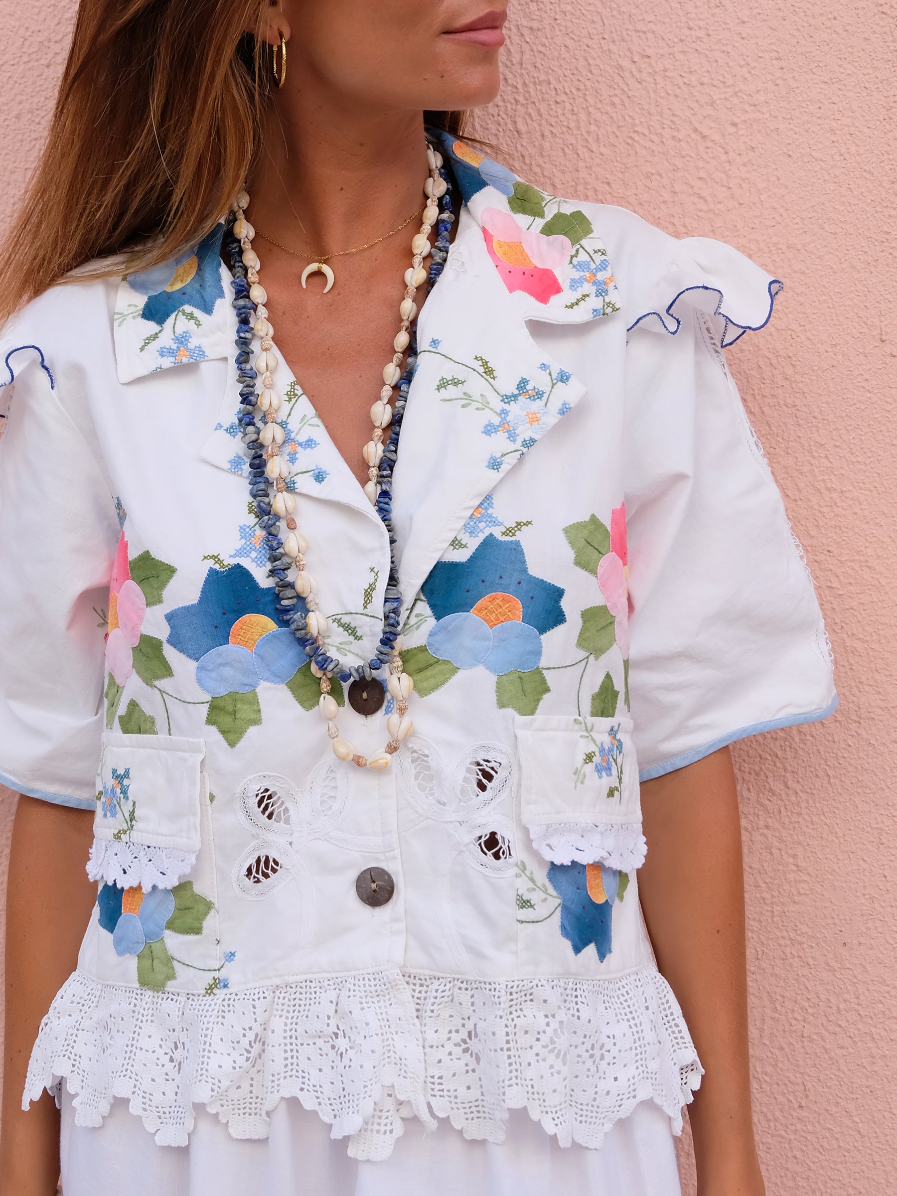 Blusa bordada