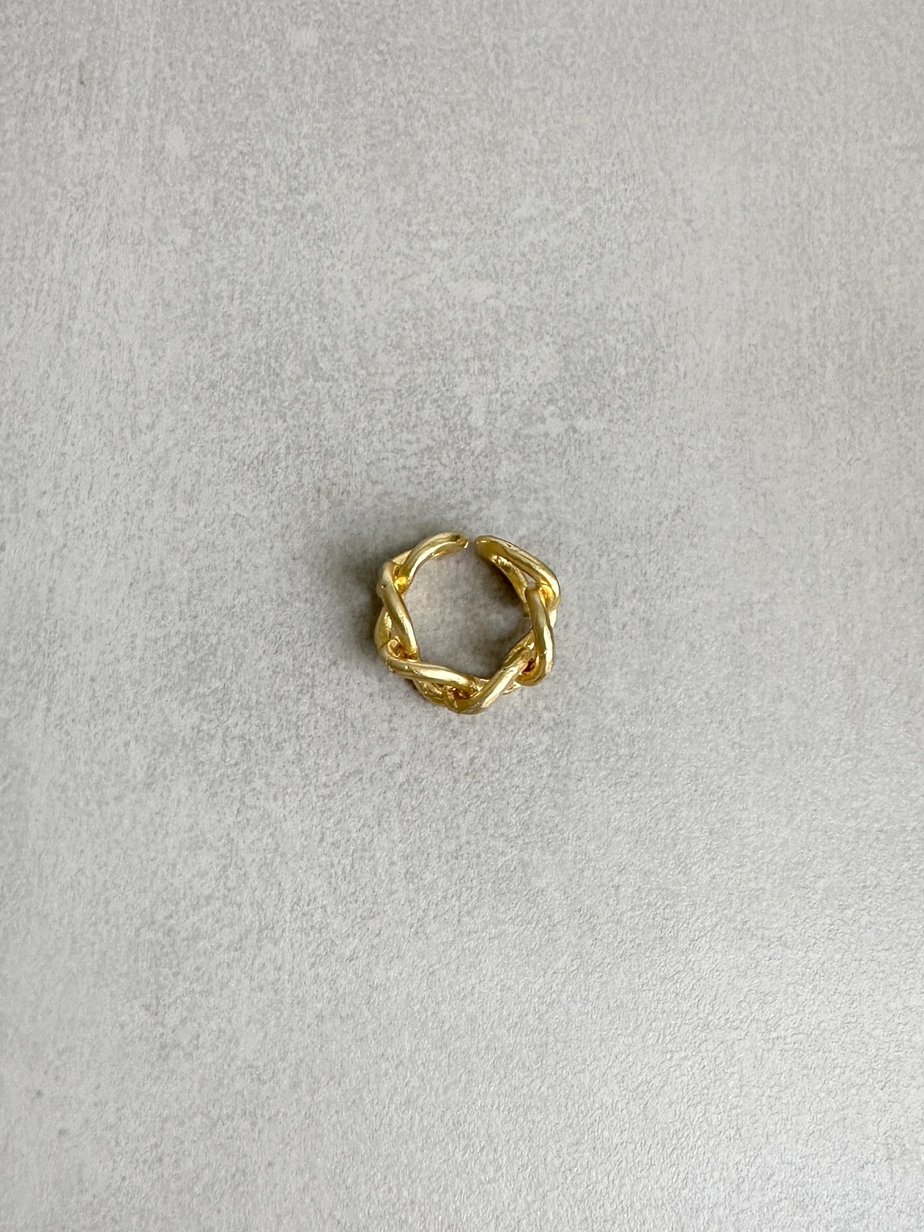 Anillo trenzado