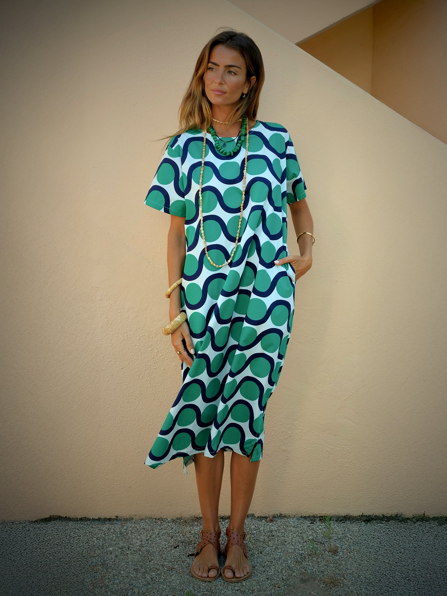 Vestido Seventies Bolas