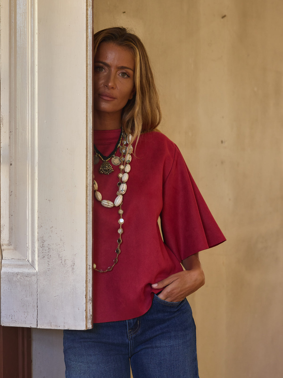 HIBISCUS BLOUSE