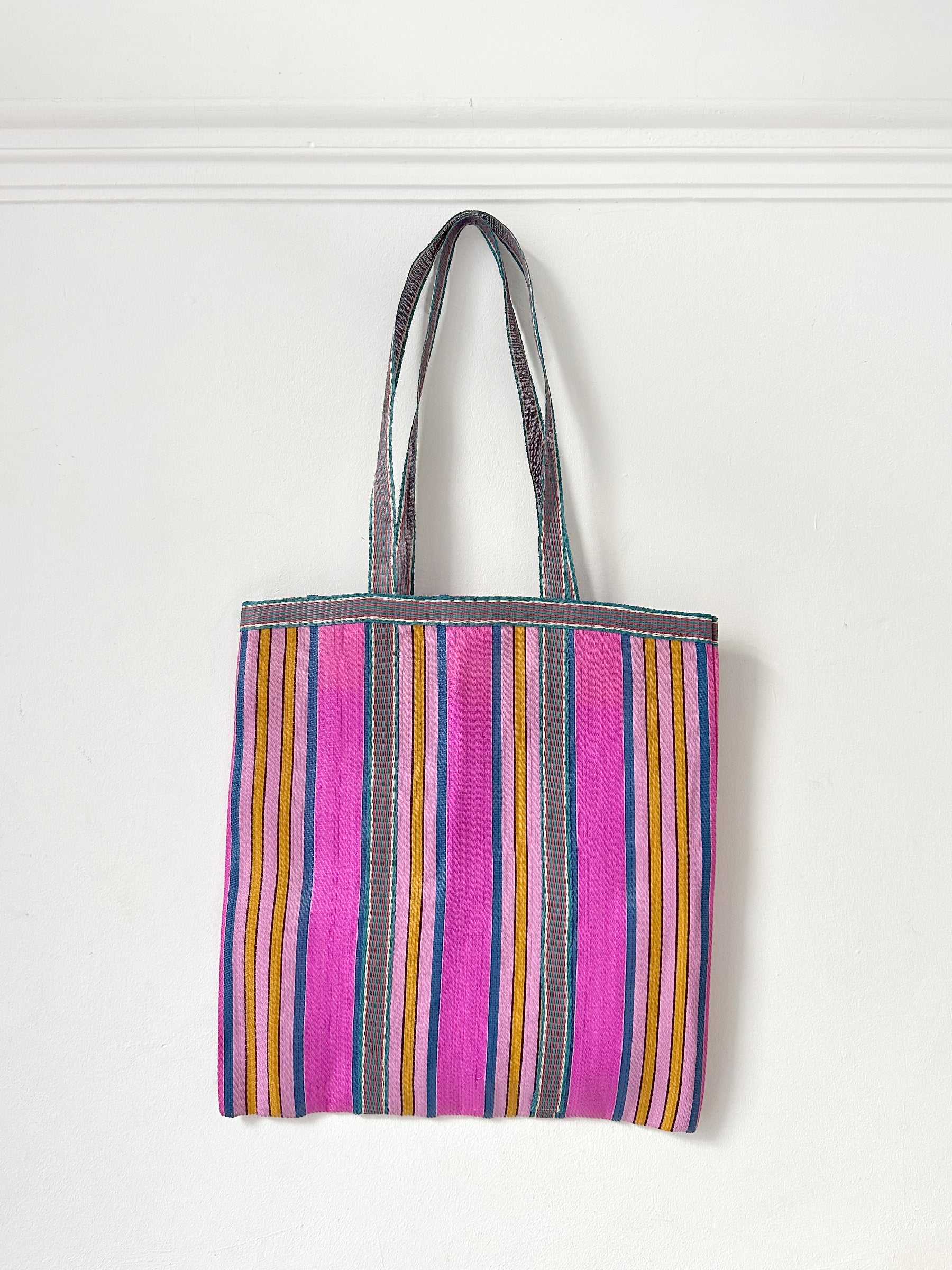 Striped bag