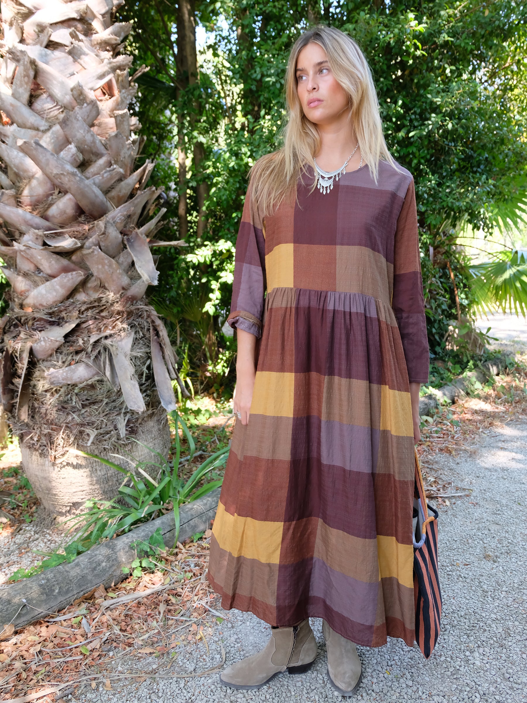 Vestido Quadrados