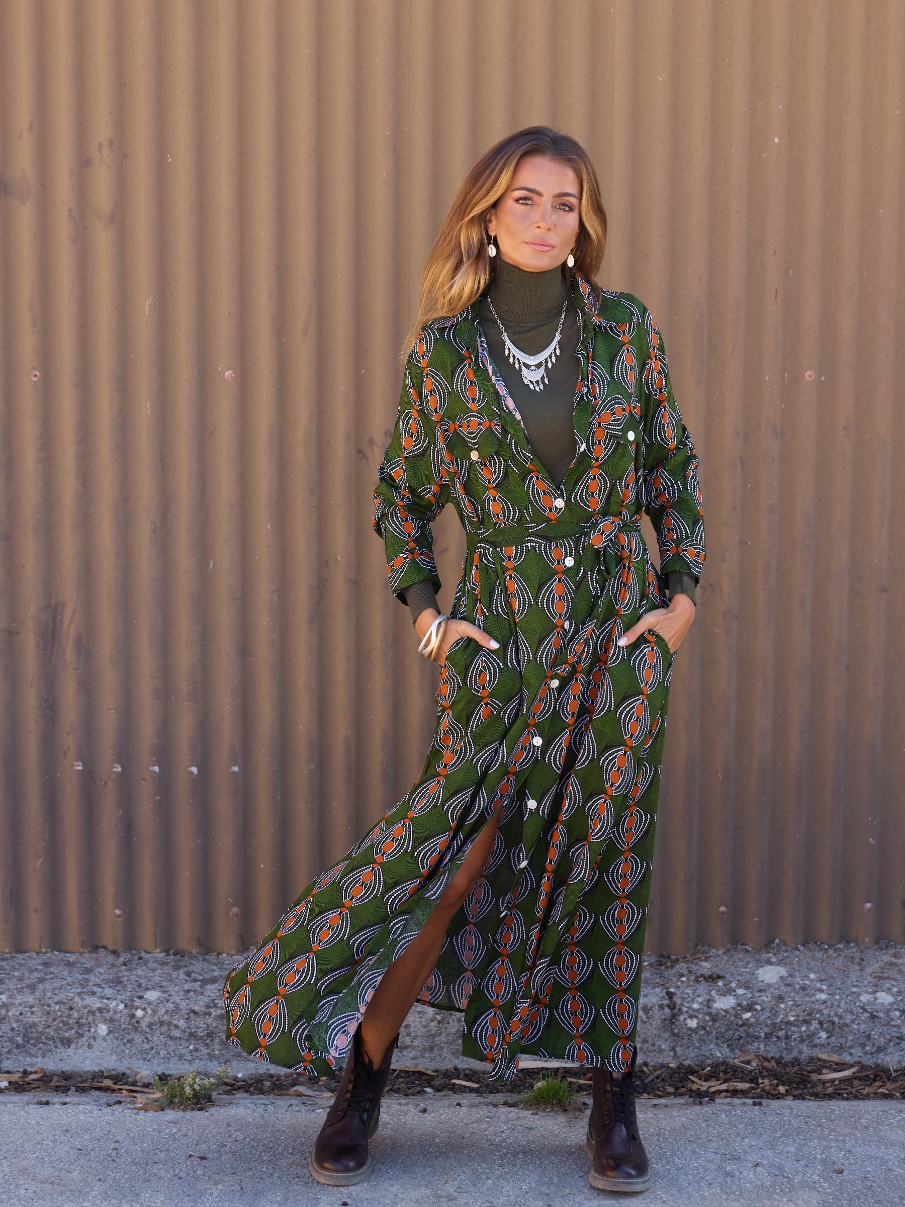 Printed dress