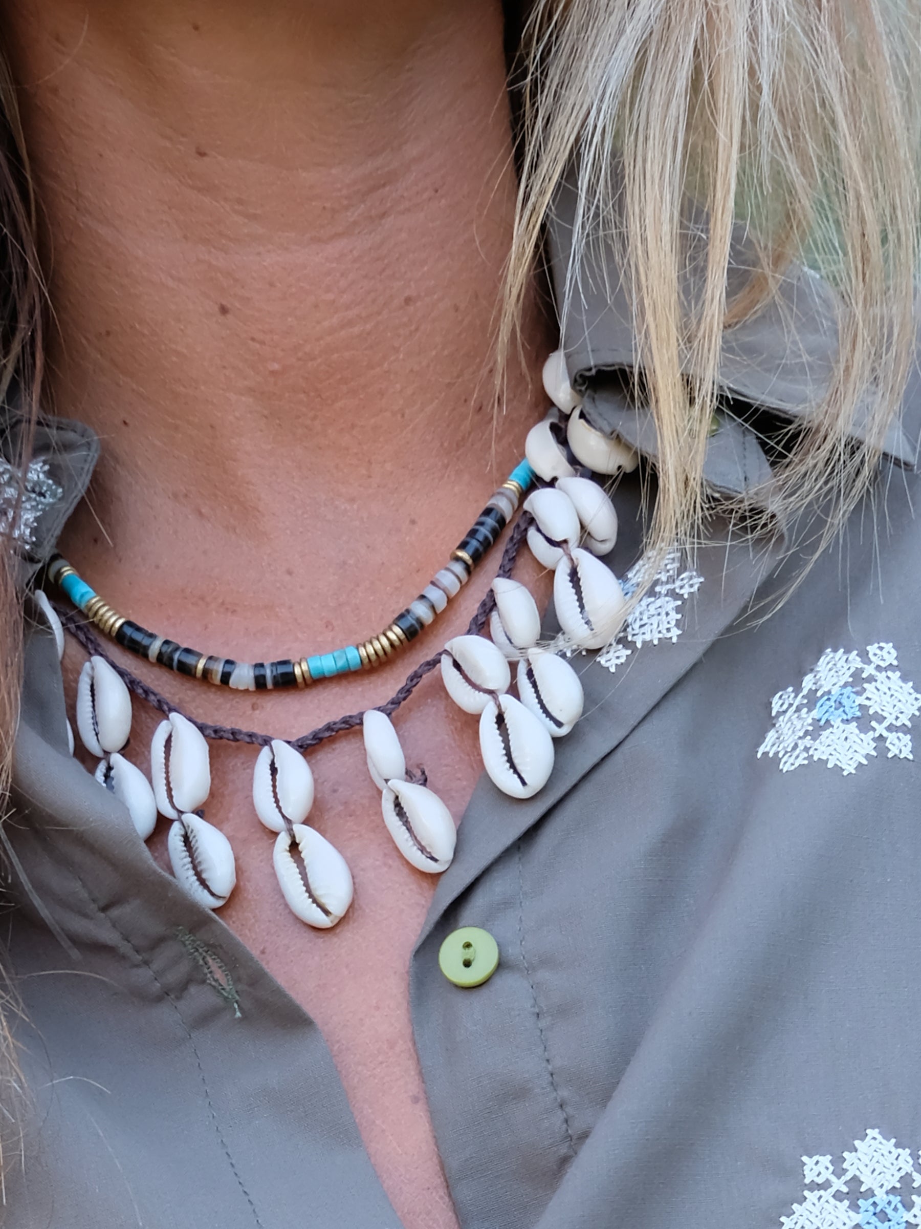 Stone necklace