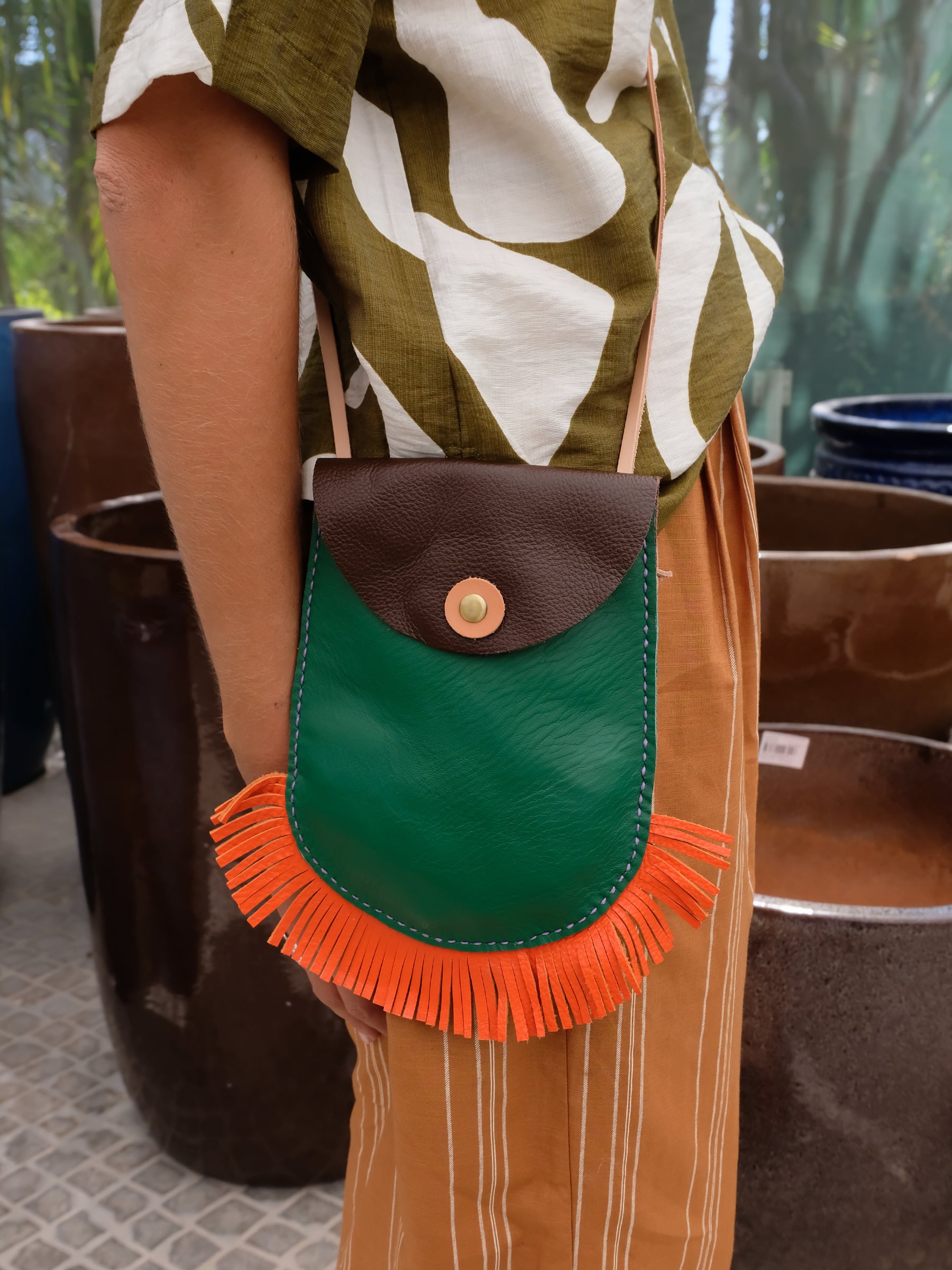 Bolso de flecos