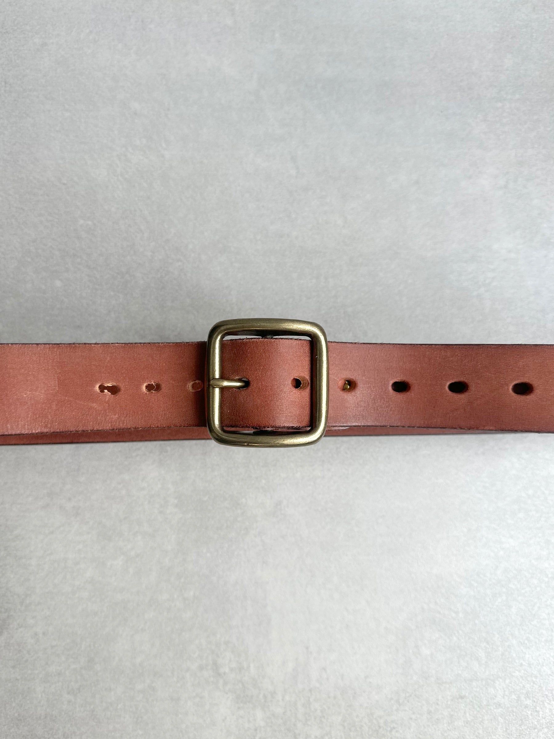 Leather belt