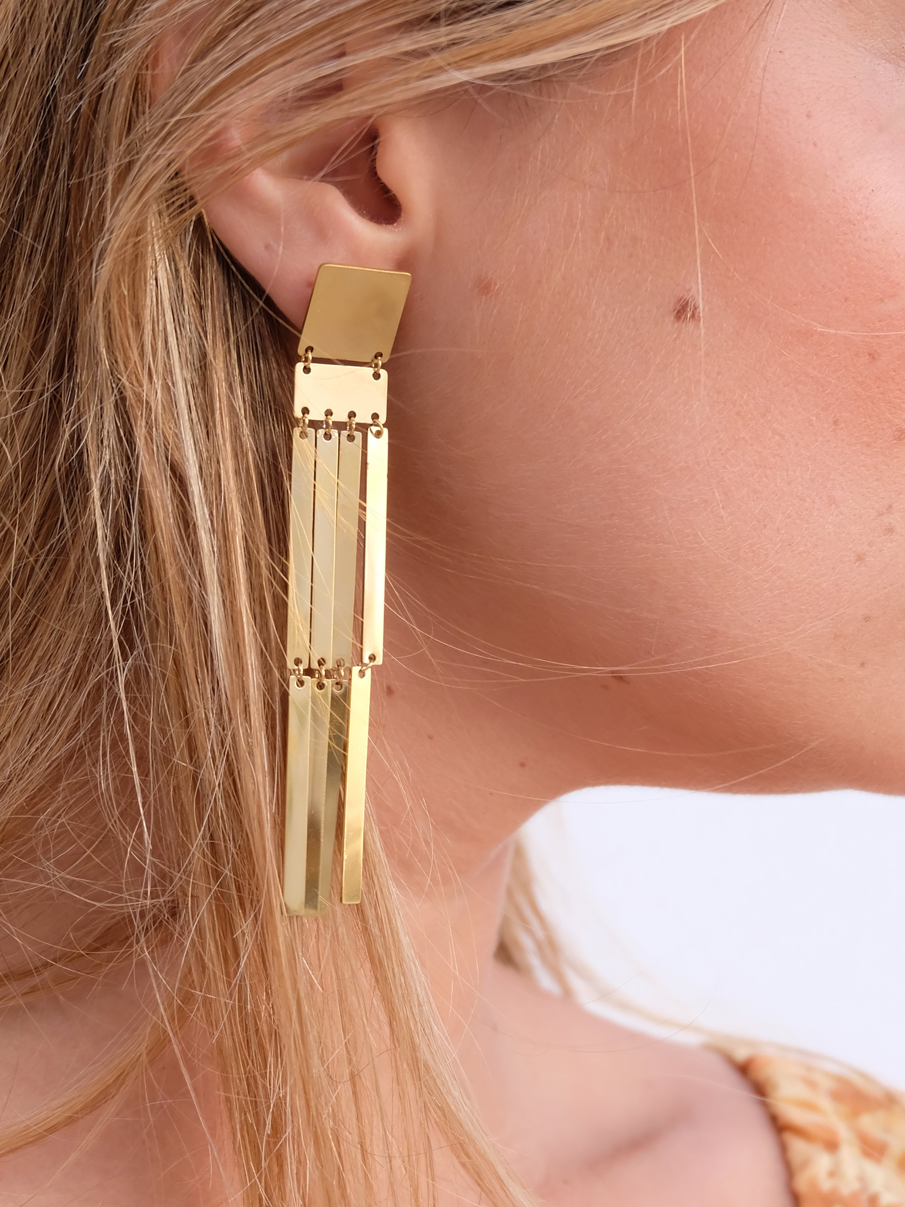 Pendientes de oro
