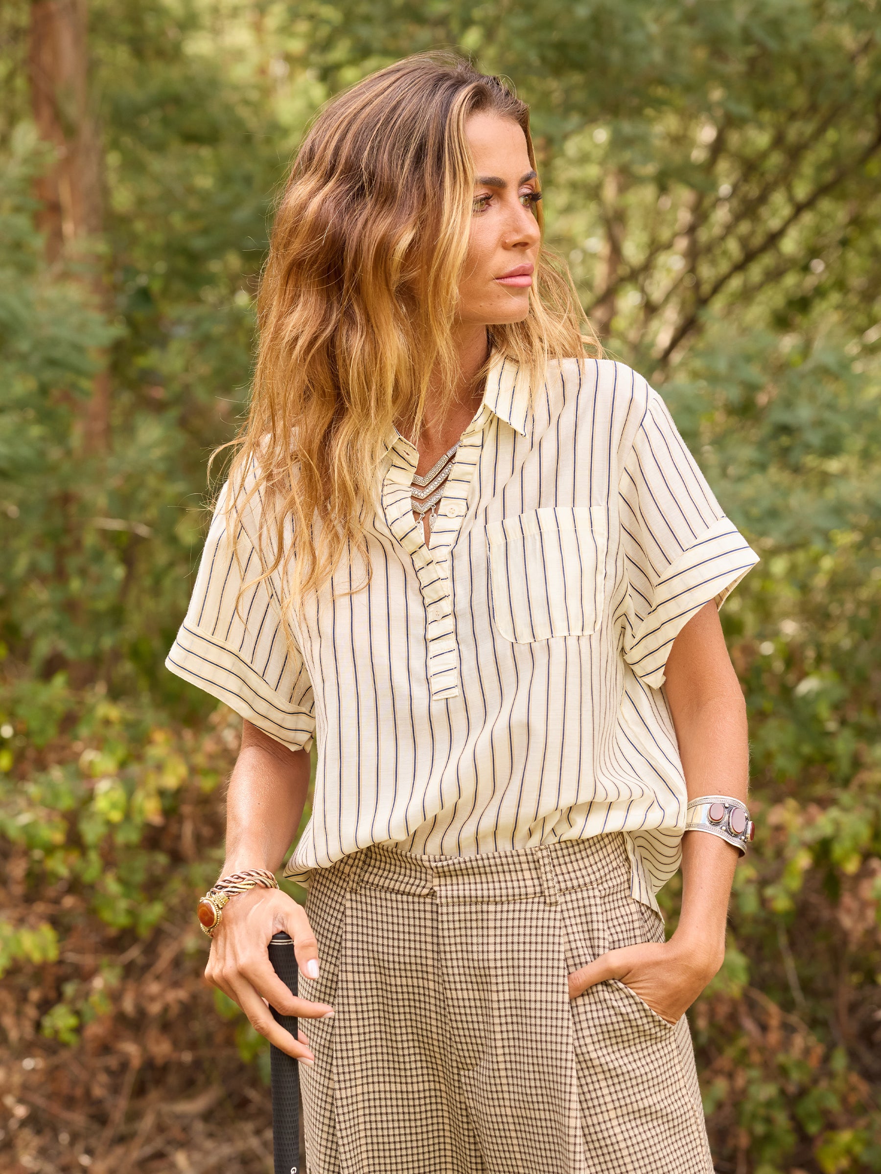 Striped blouse