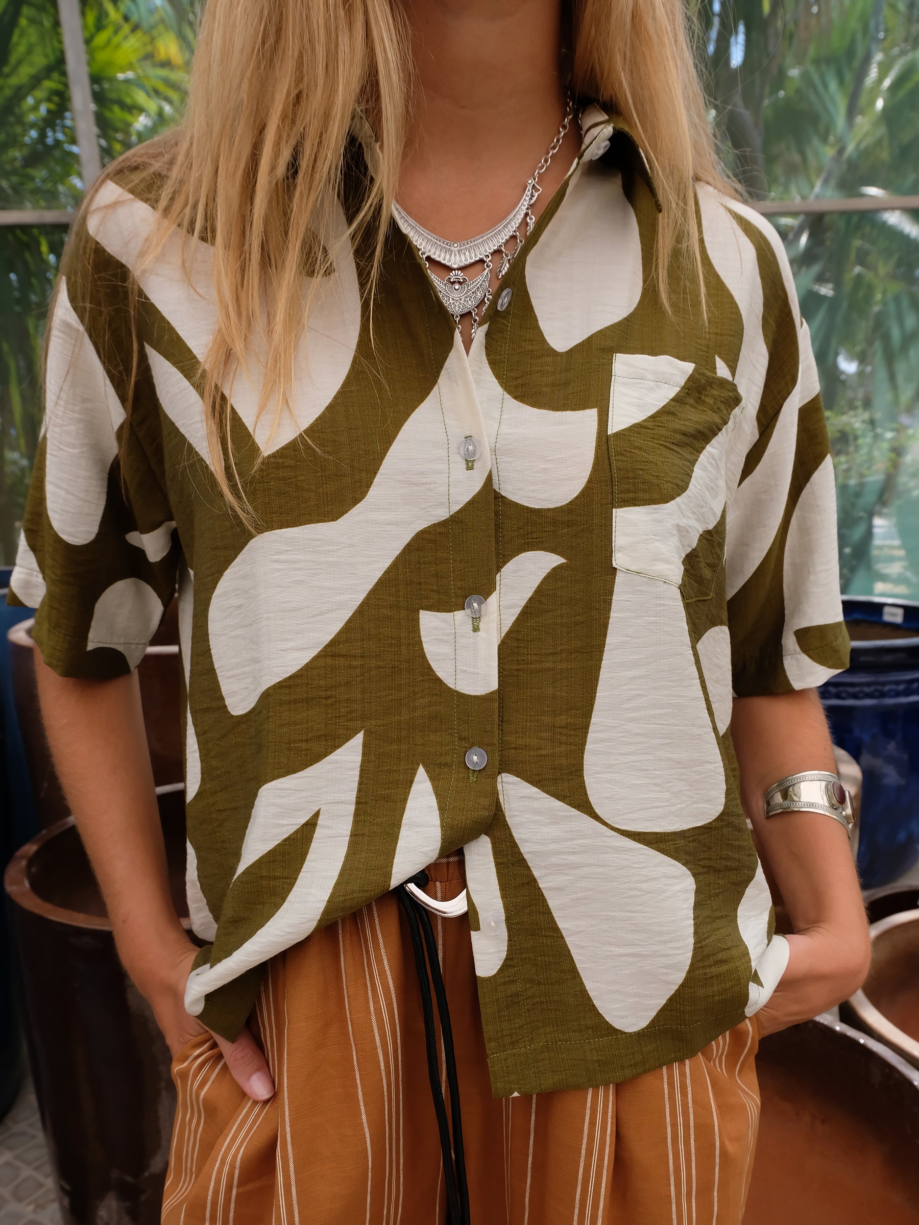 Camisa estampada