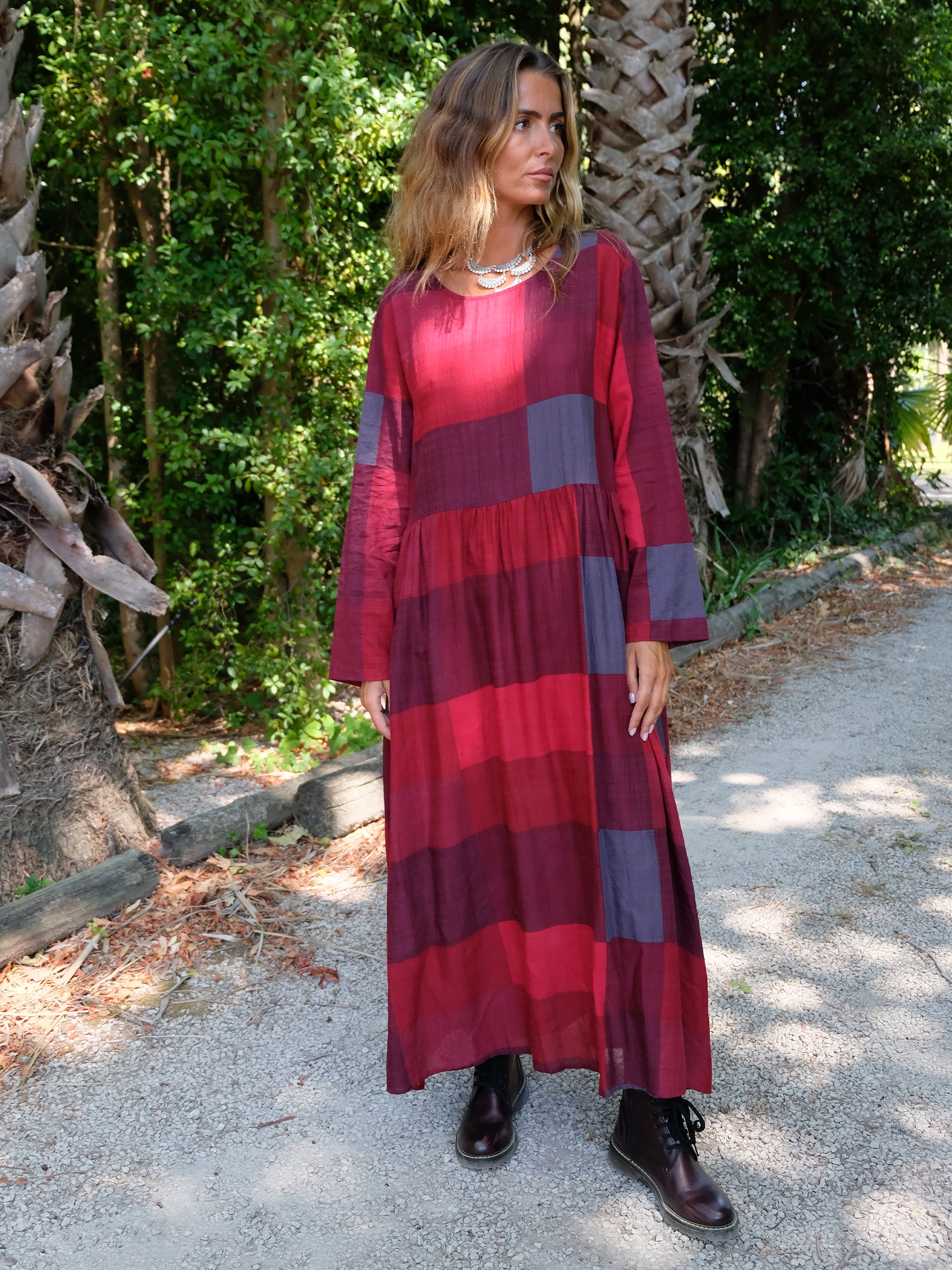 Vestido Quadrados