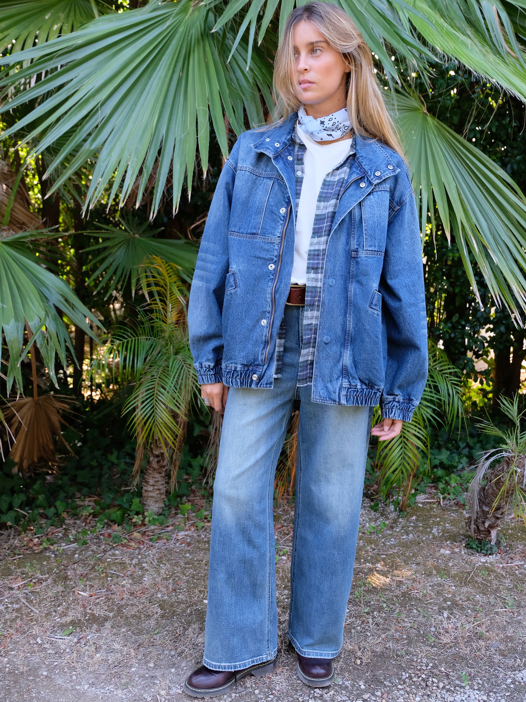 Blusão Denim