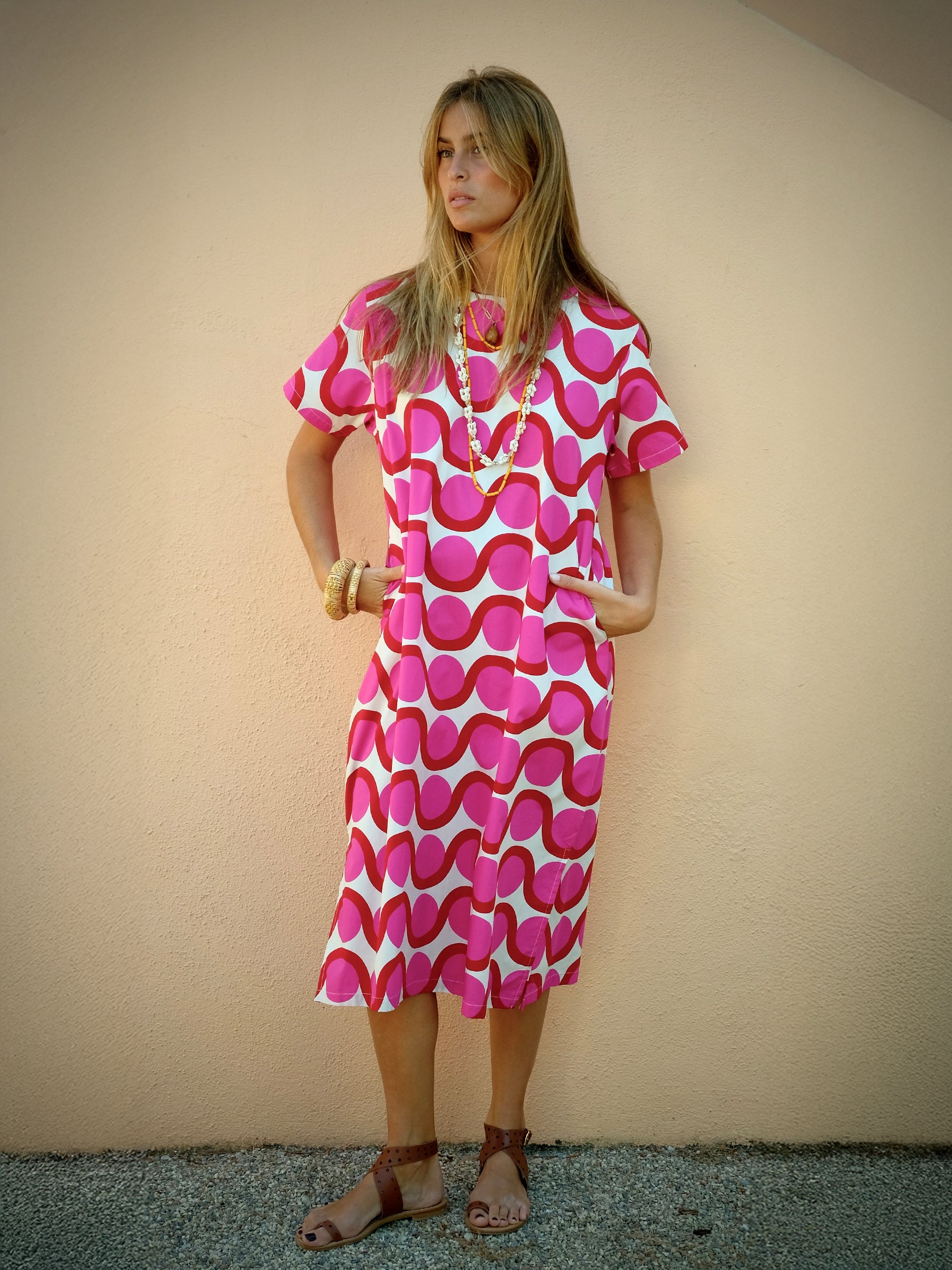 Vestido Seventies Bolas