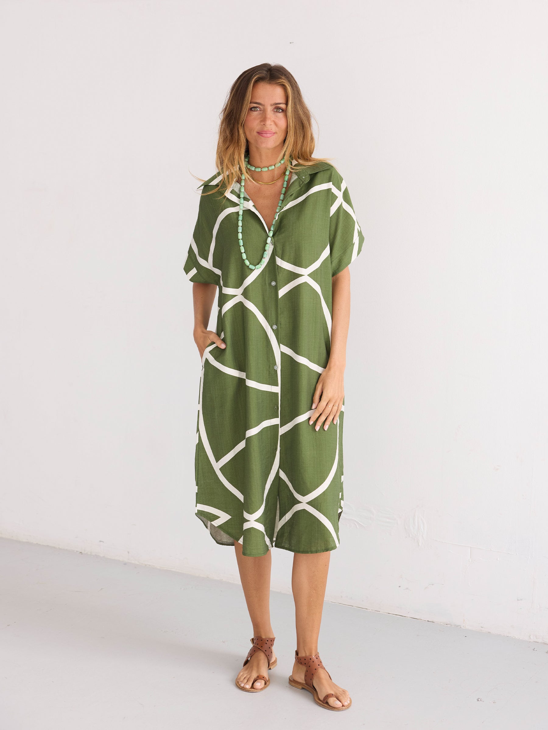 Vestido de nuez de Brasil