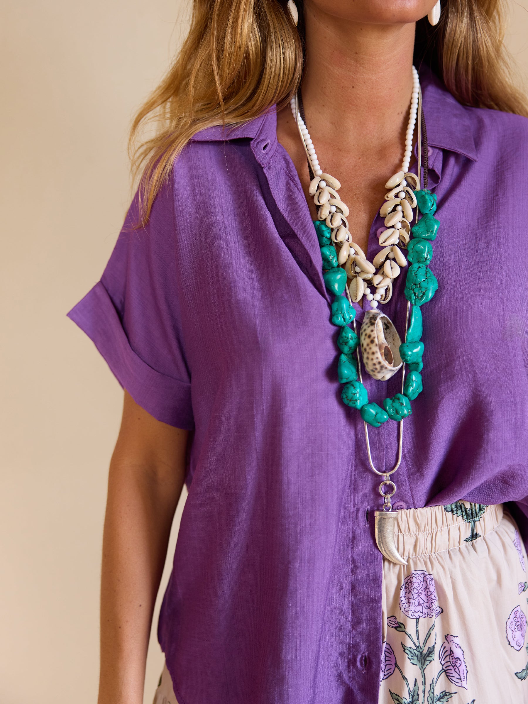 Camisa Violeta