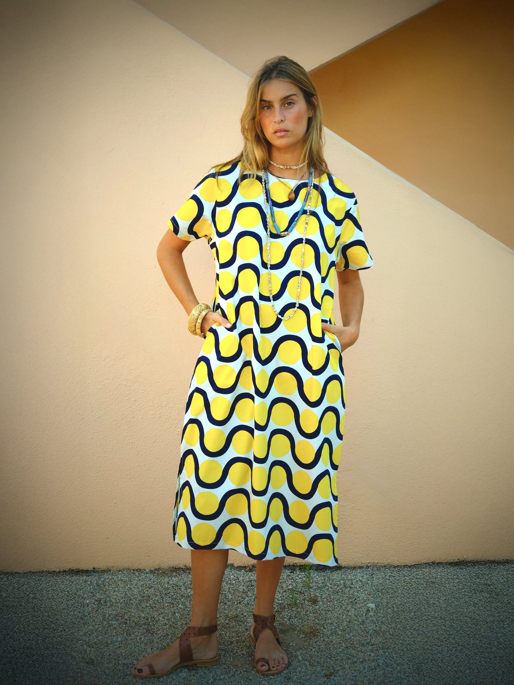 Vestido Seventies Bolas