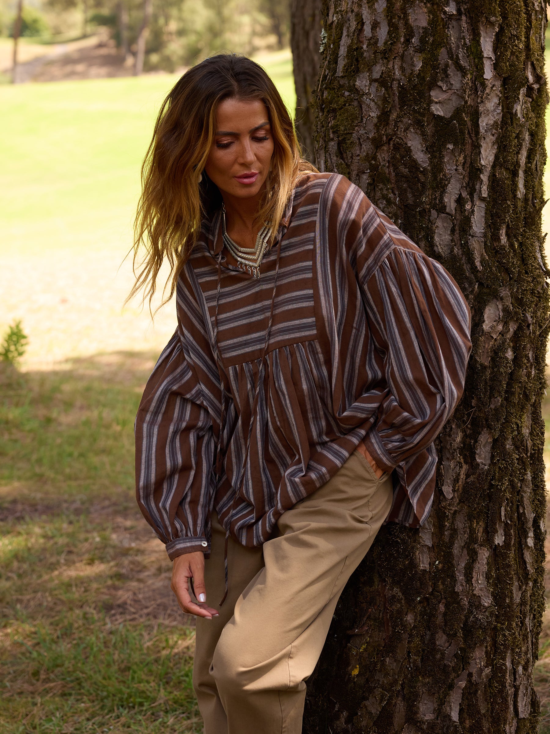 Blusa Riscas
