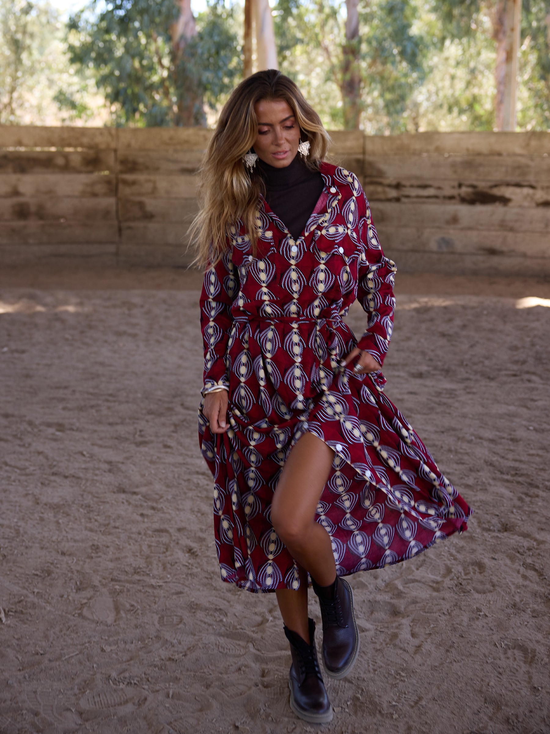 Printed dress