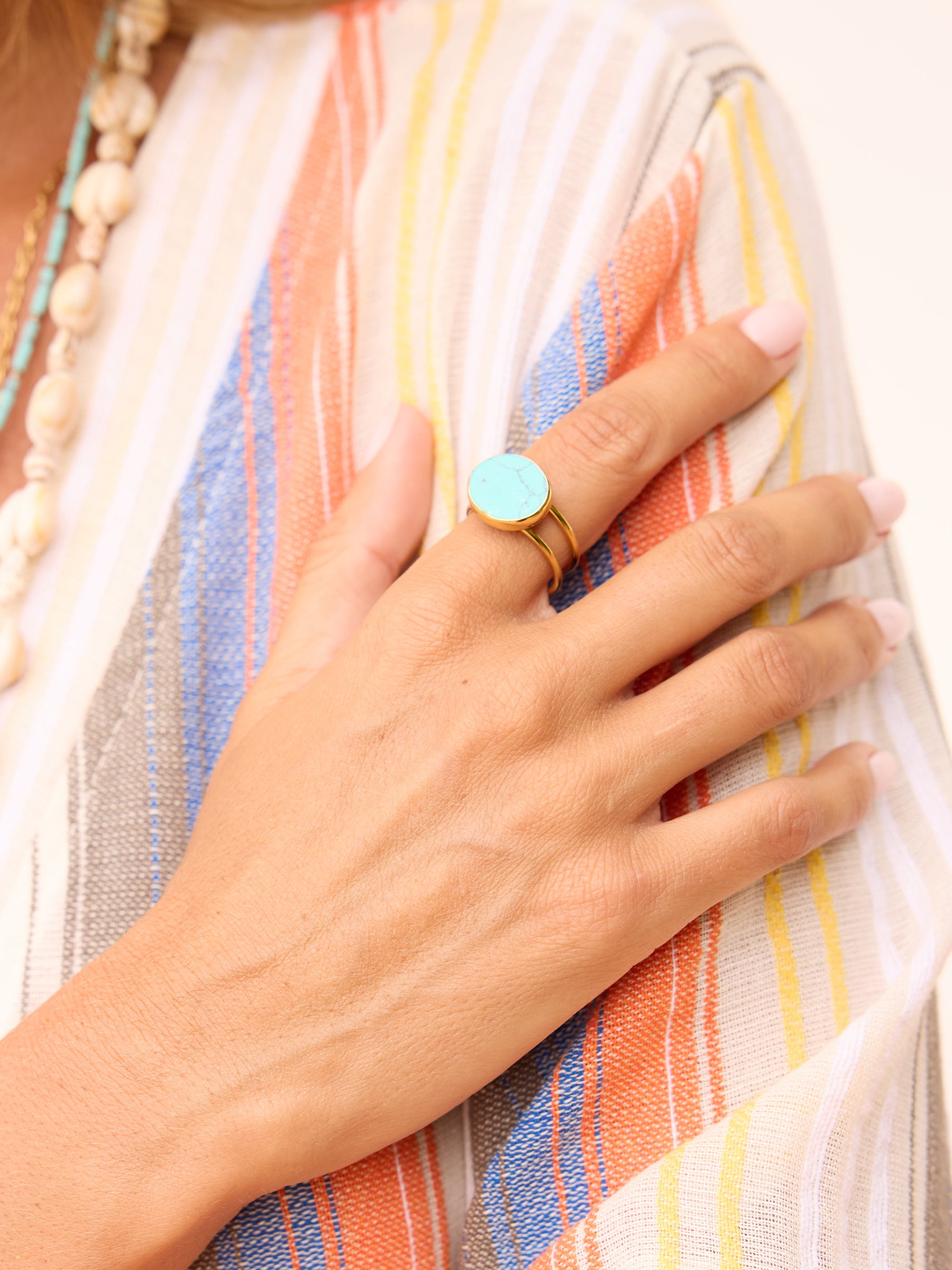 Anillo de turquesa