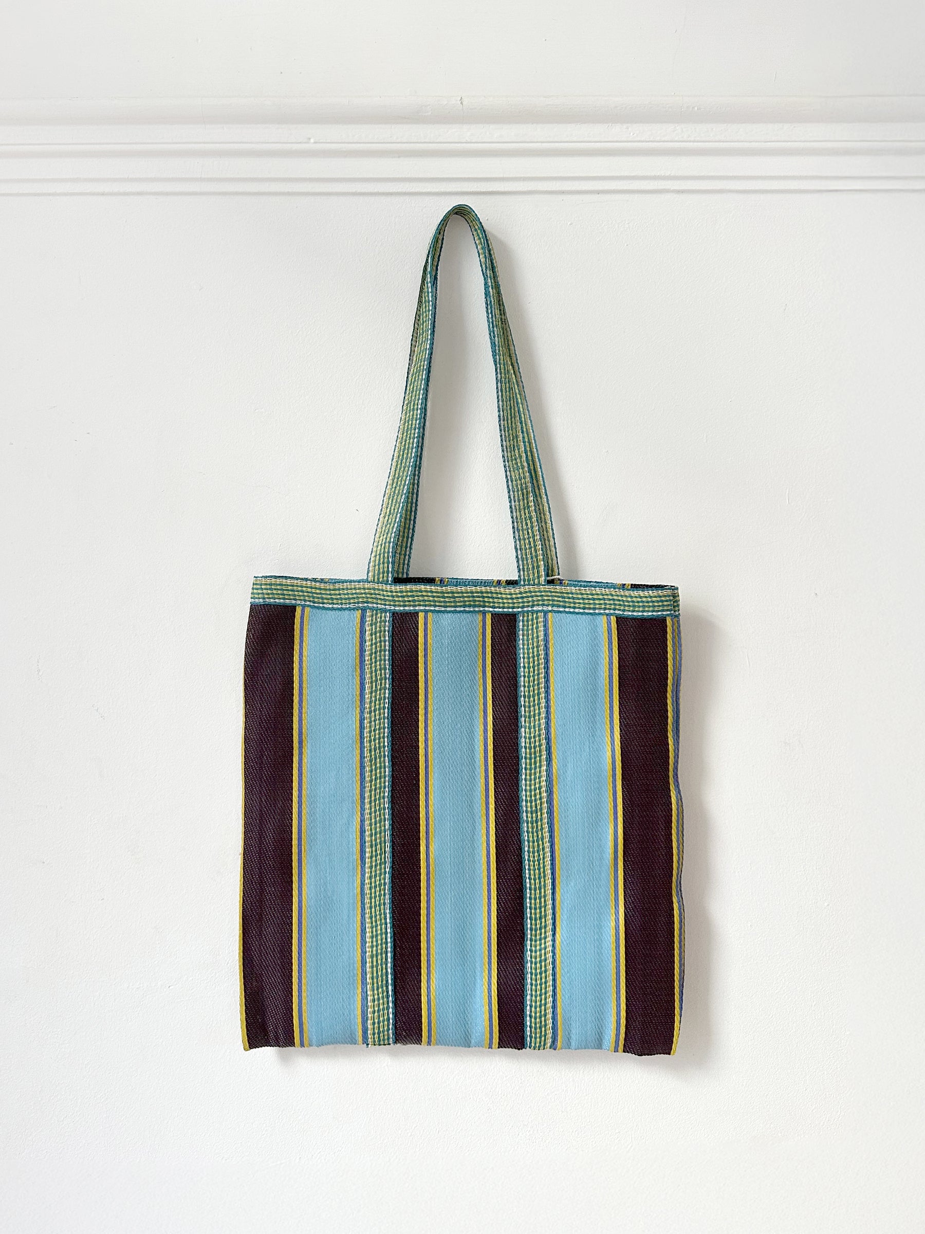 Striped bag