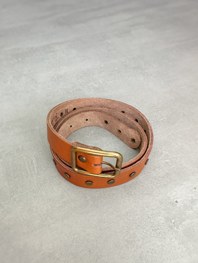 Leather Belt with studs