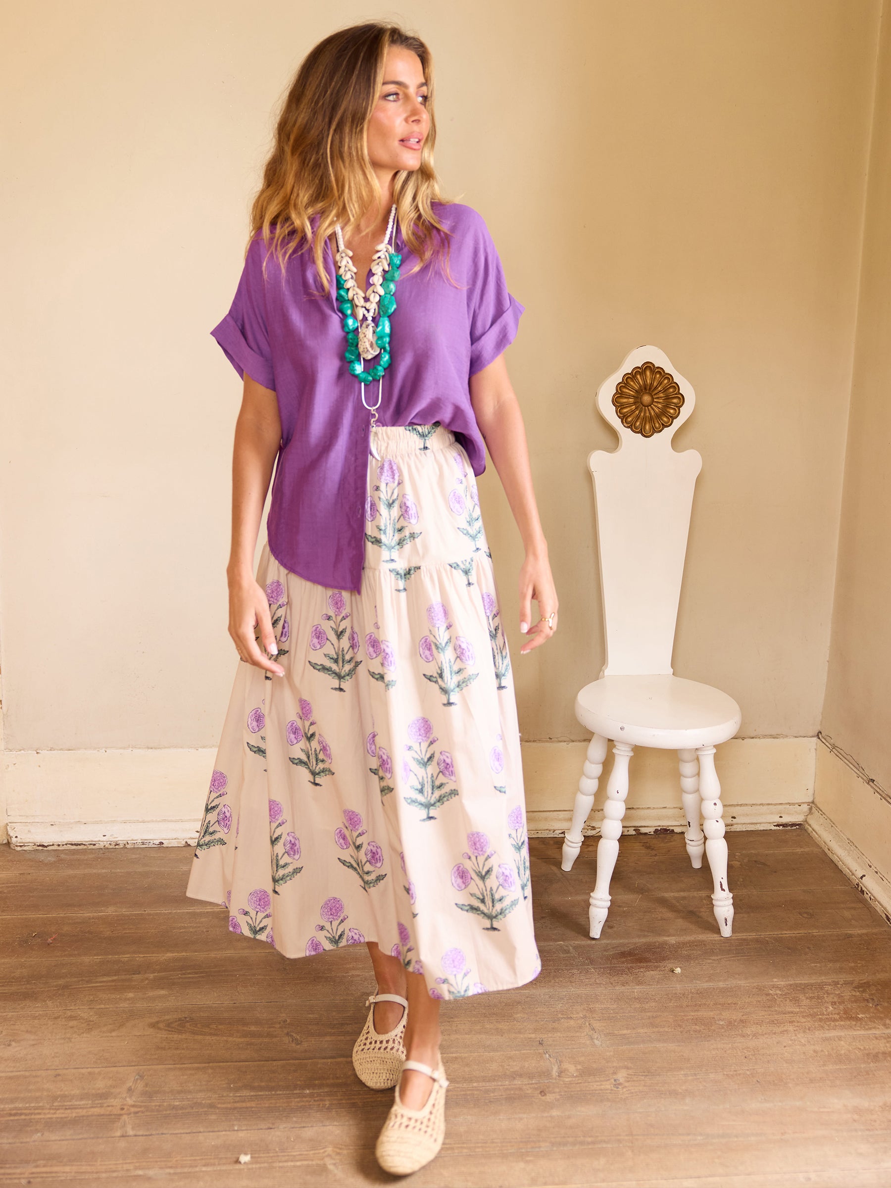 Camisa Violeta