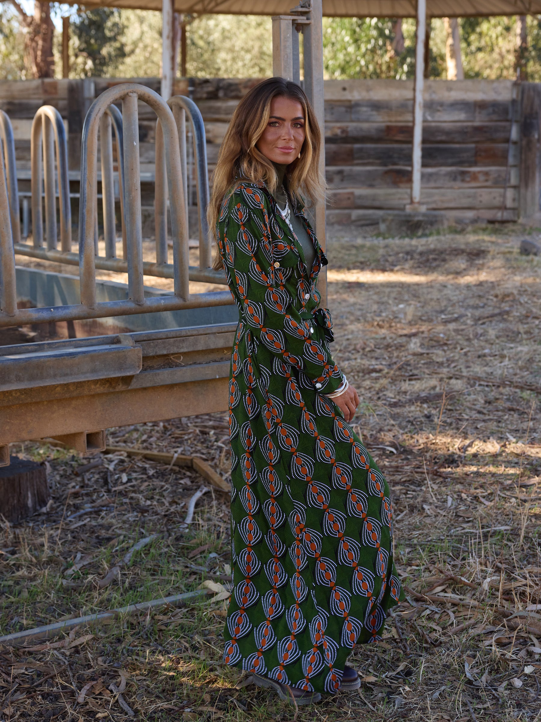 Printed dress