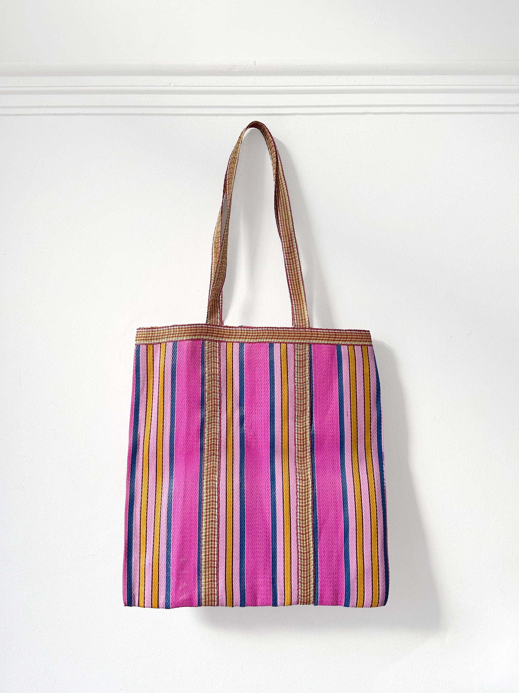 Striped bag