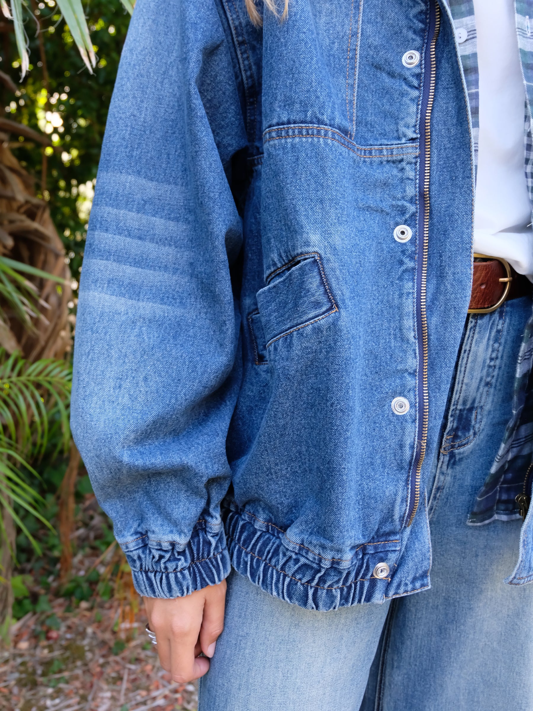 Blusão Denim