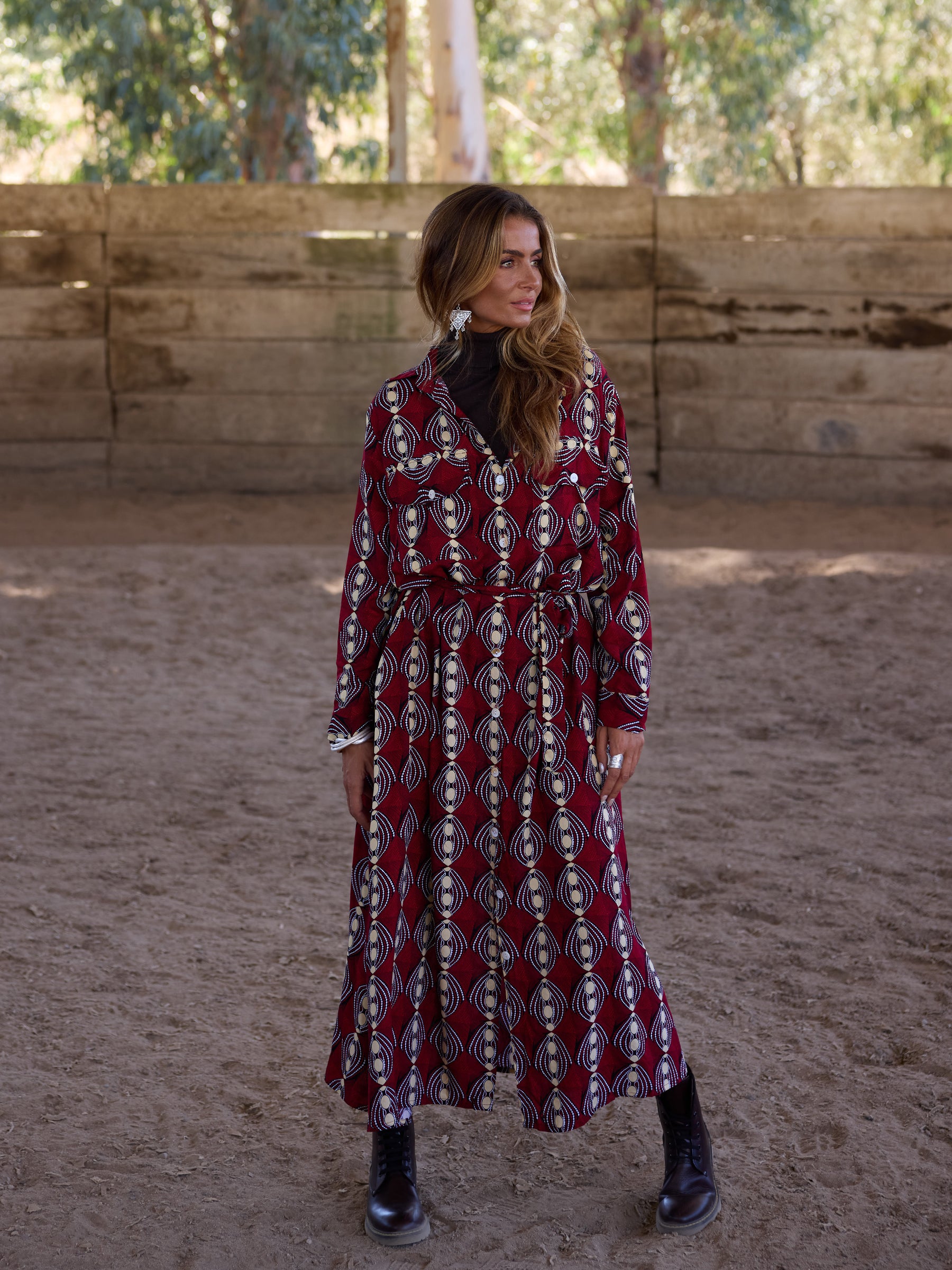 Printed dress