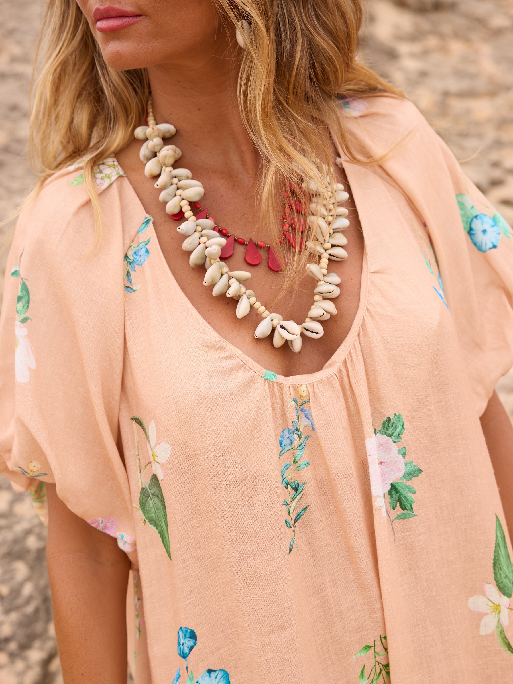 Vestido Areia Branca