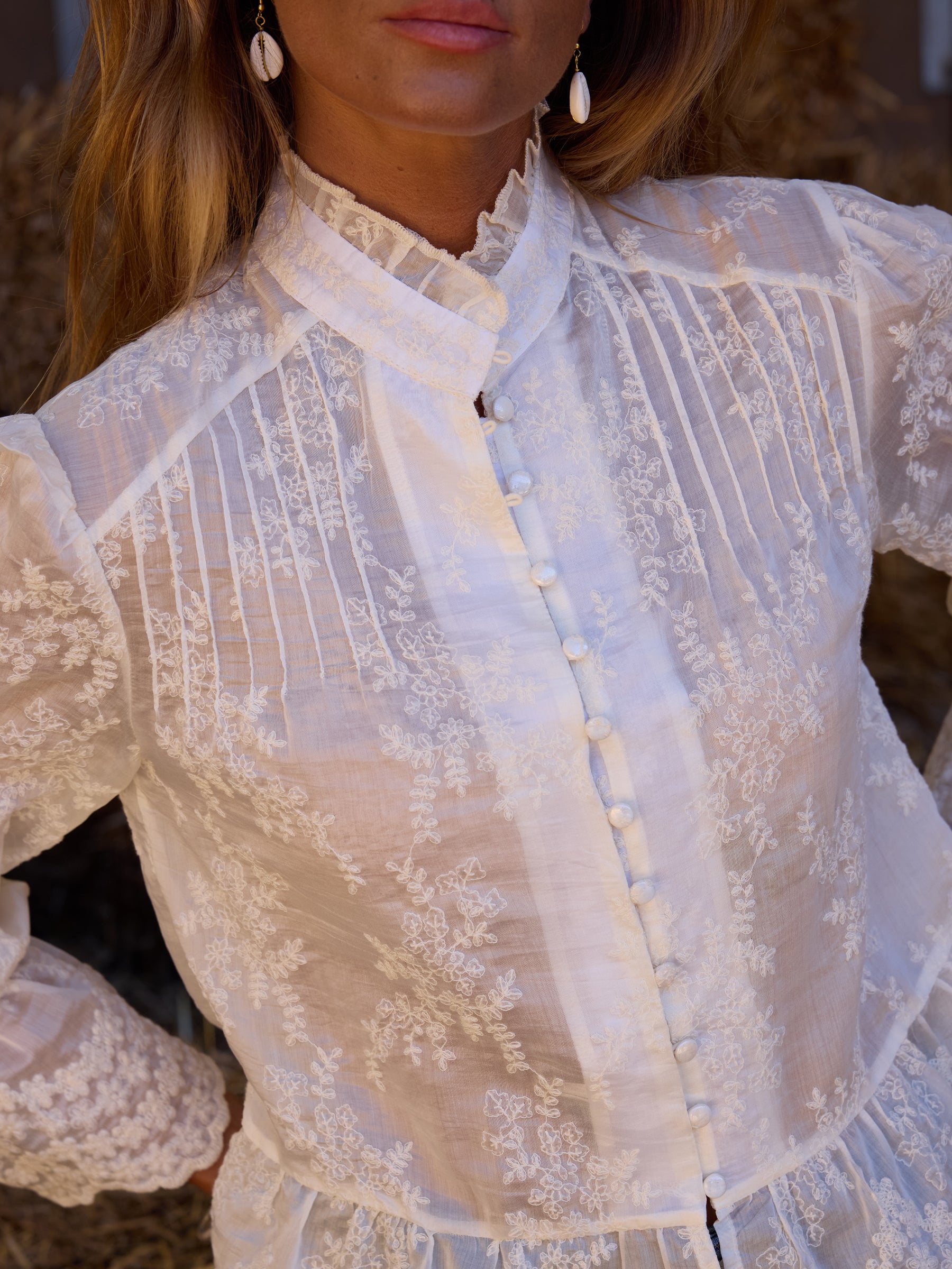 Embroidered blouse