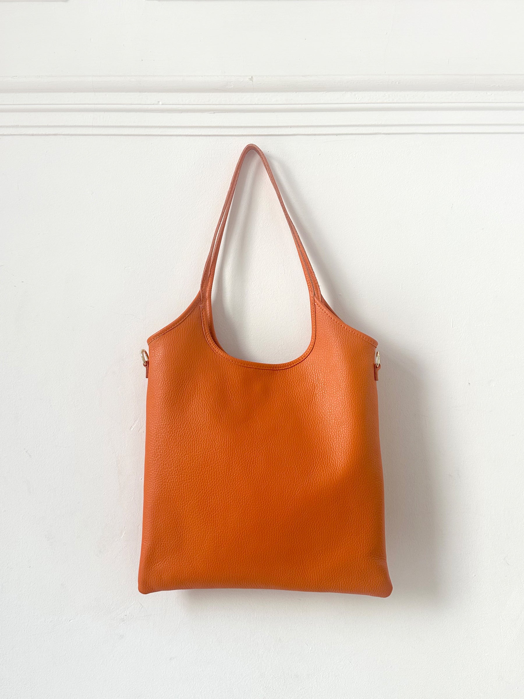 Smooth leather bag