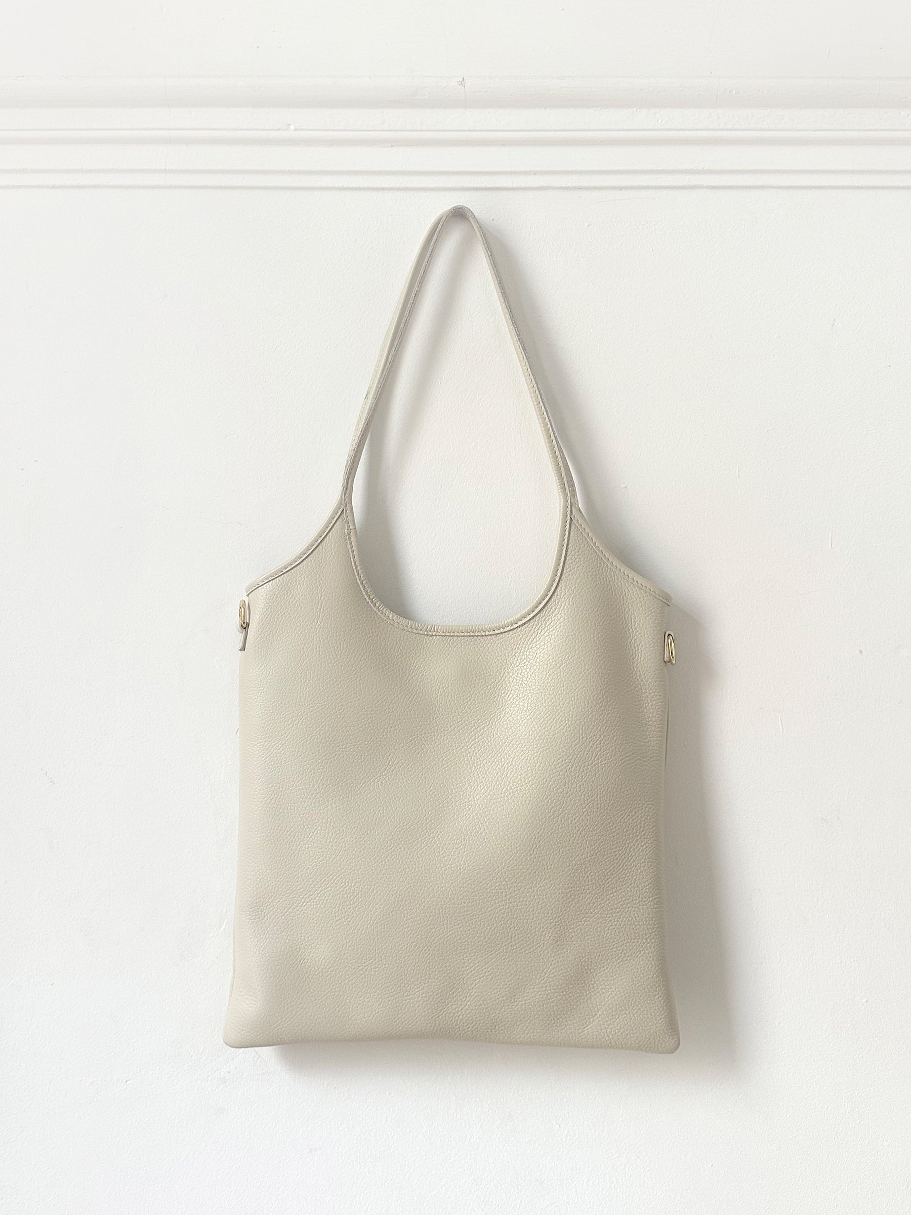 Bolso de piel lisa