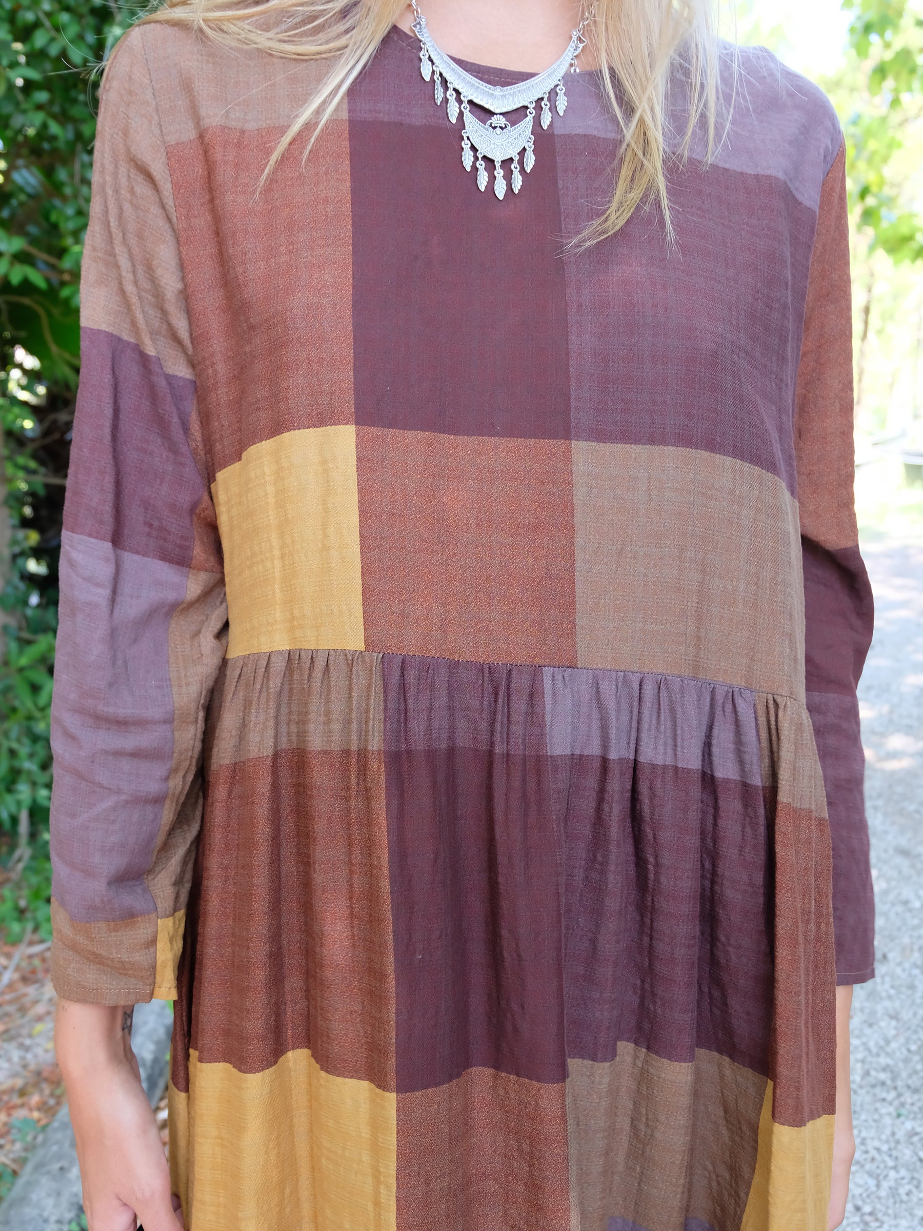 Vestido Quadrados