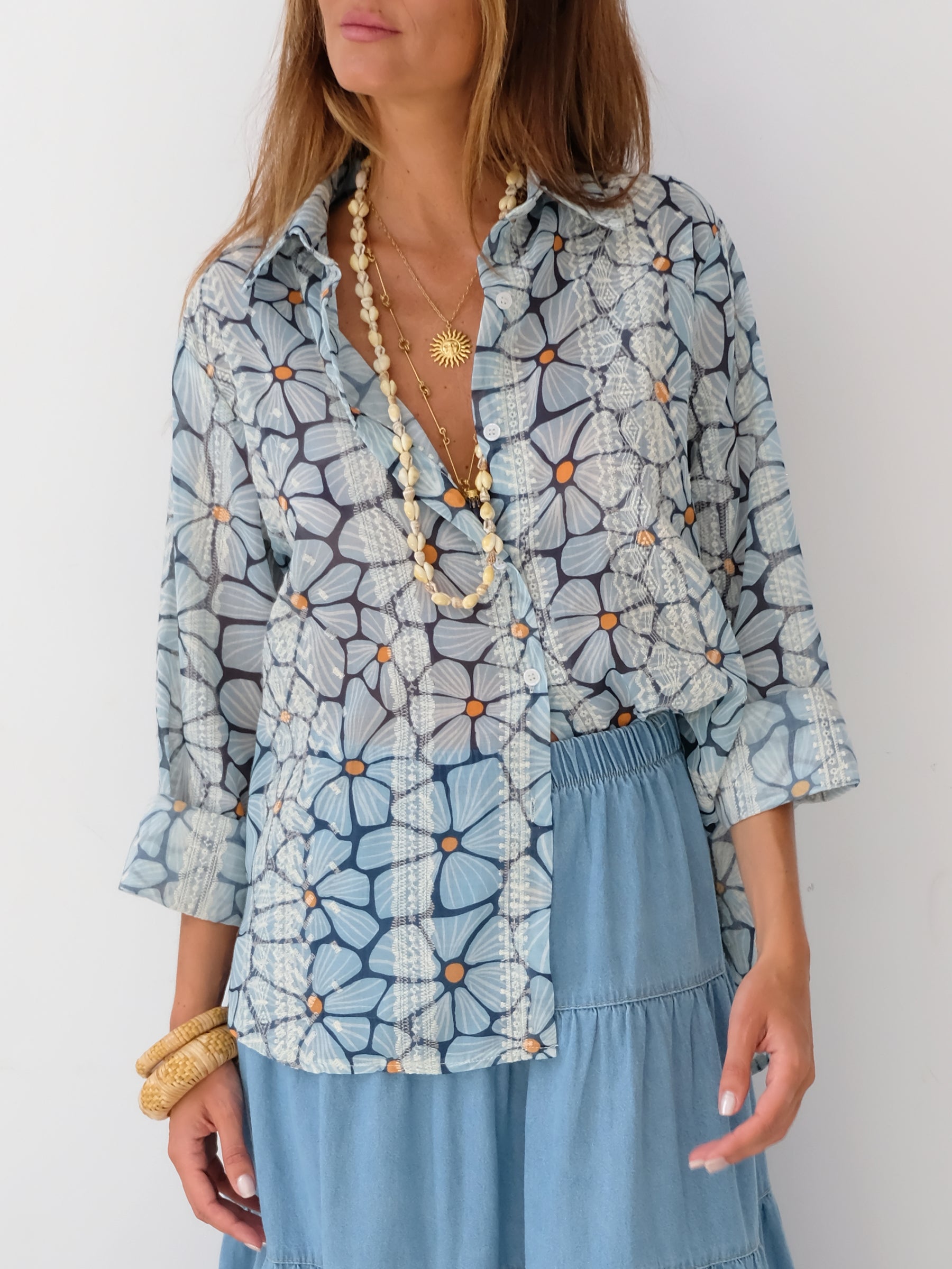 Camisa estampada